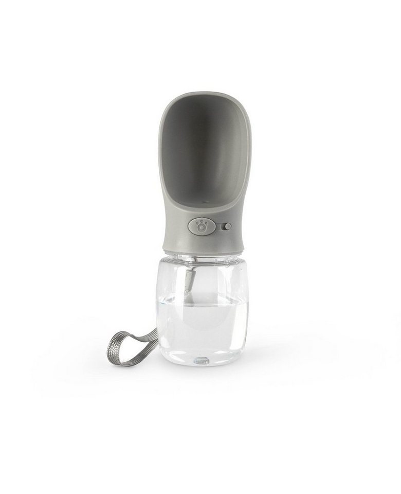 lionto Wasserspender für Hunde auf Spaziergängen & Reisen 0.35 l, Trinkflasche auslaufsicher, leicht & hygienisch