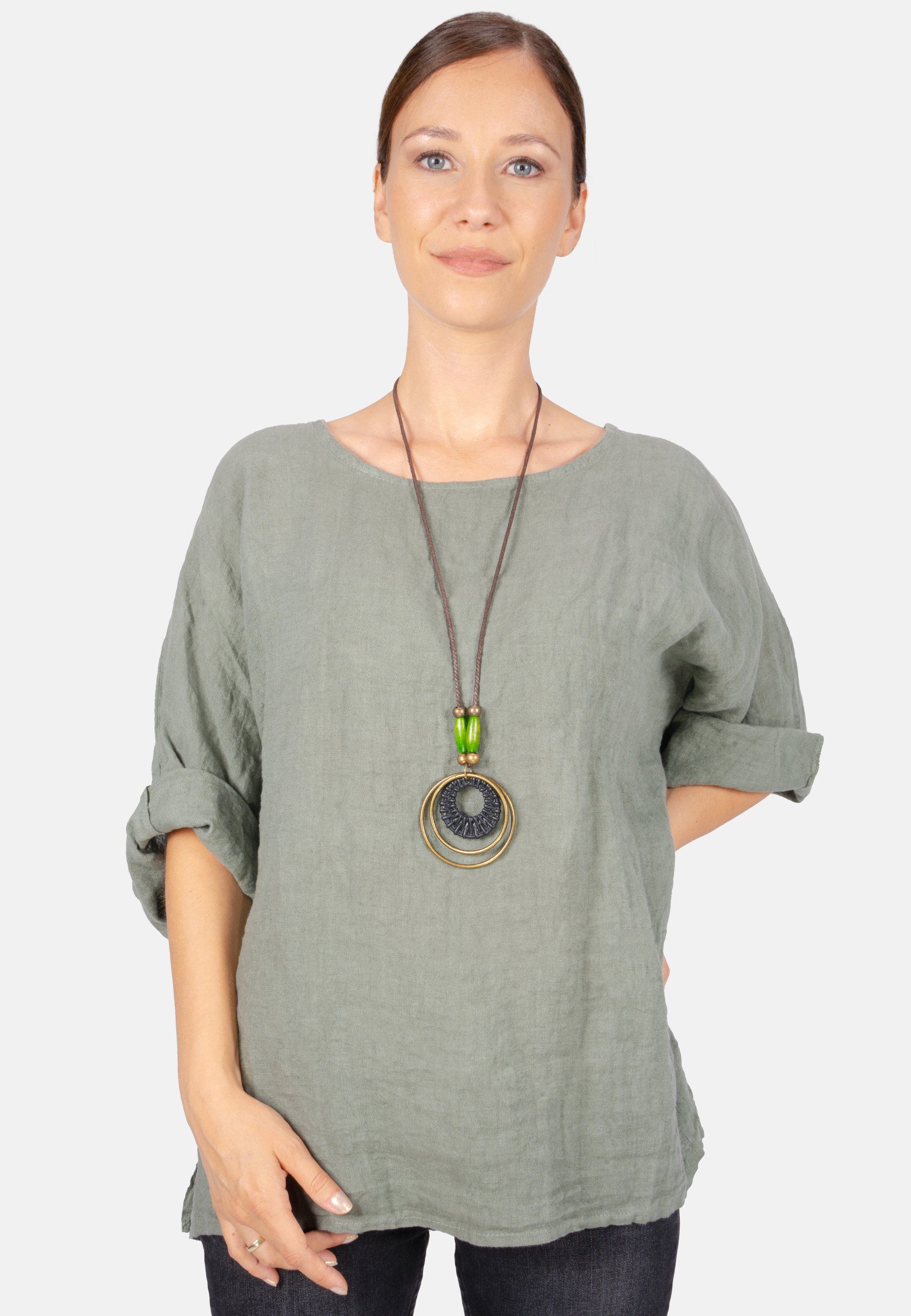 Seasons of April Kurzarmbluse Oversized Lina günstig online kaufen