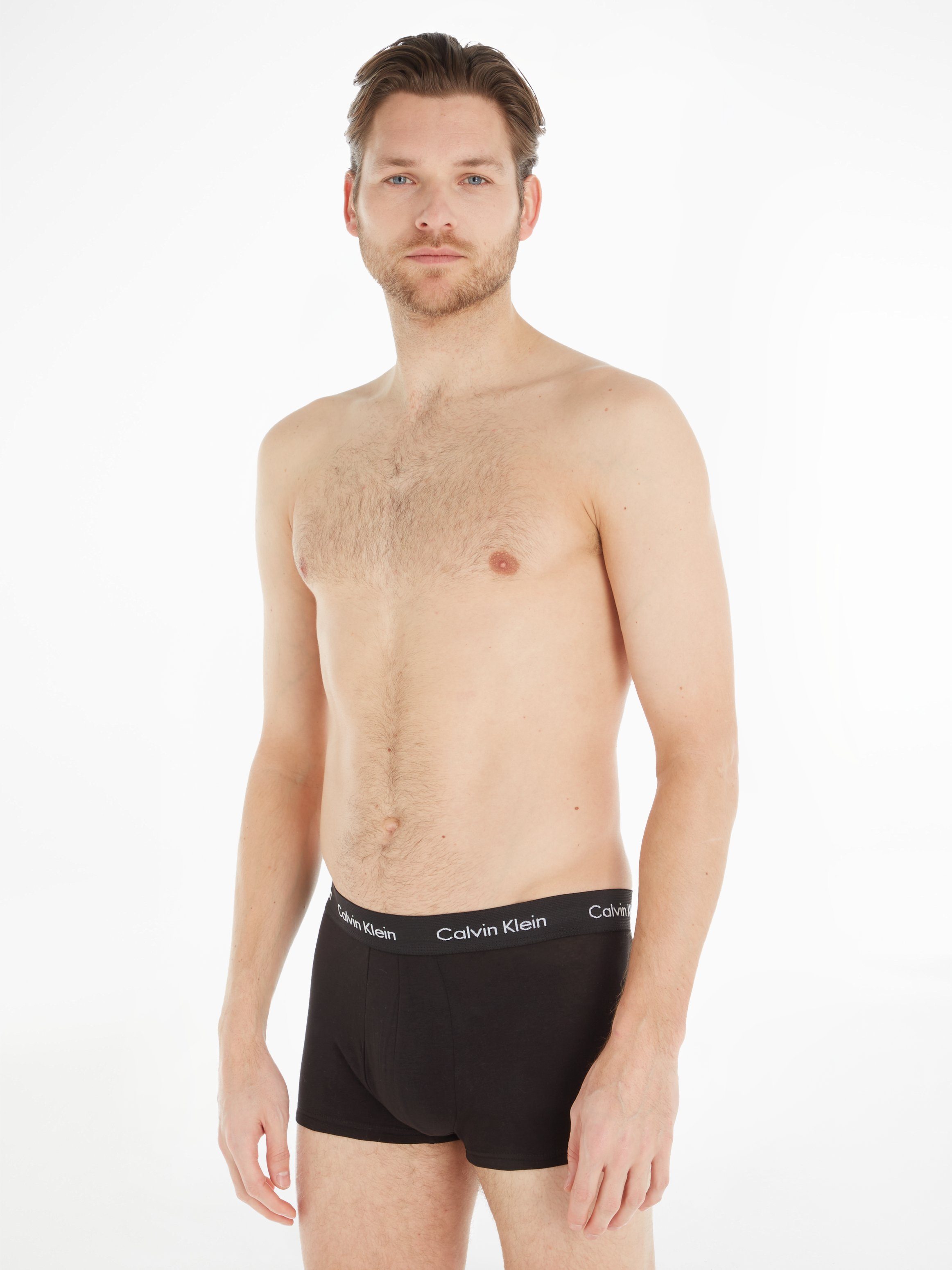 Calvin Klein Underwear Trunk Trunk 3 PACK (3-St., 3 PACK) mit Logo-Stretchbund