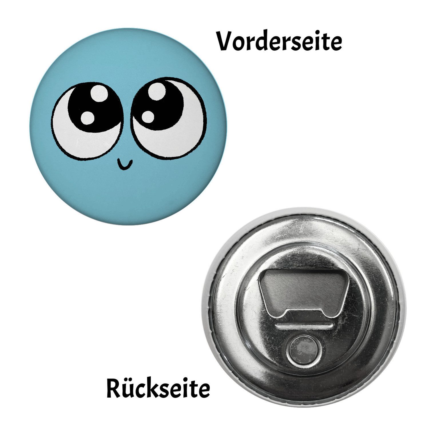 Thumbnail - speecheese Magnet Emotion niedlich Magnet mit Flaschenöffner rund