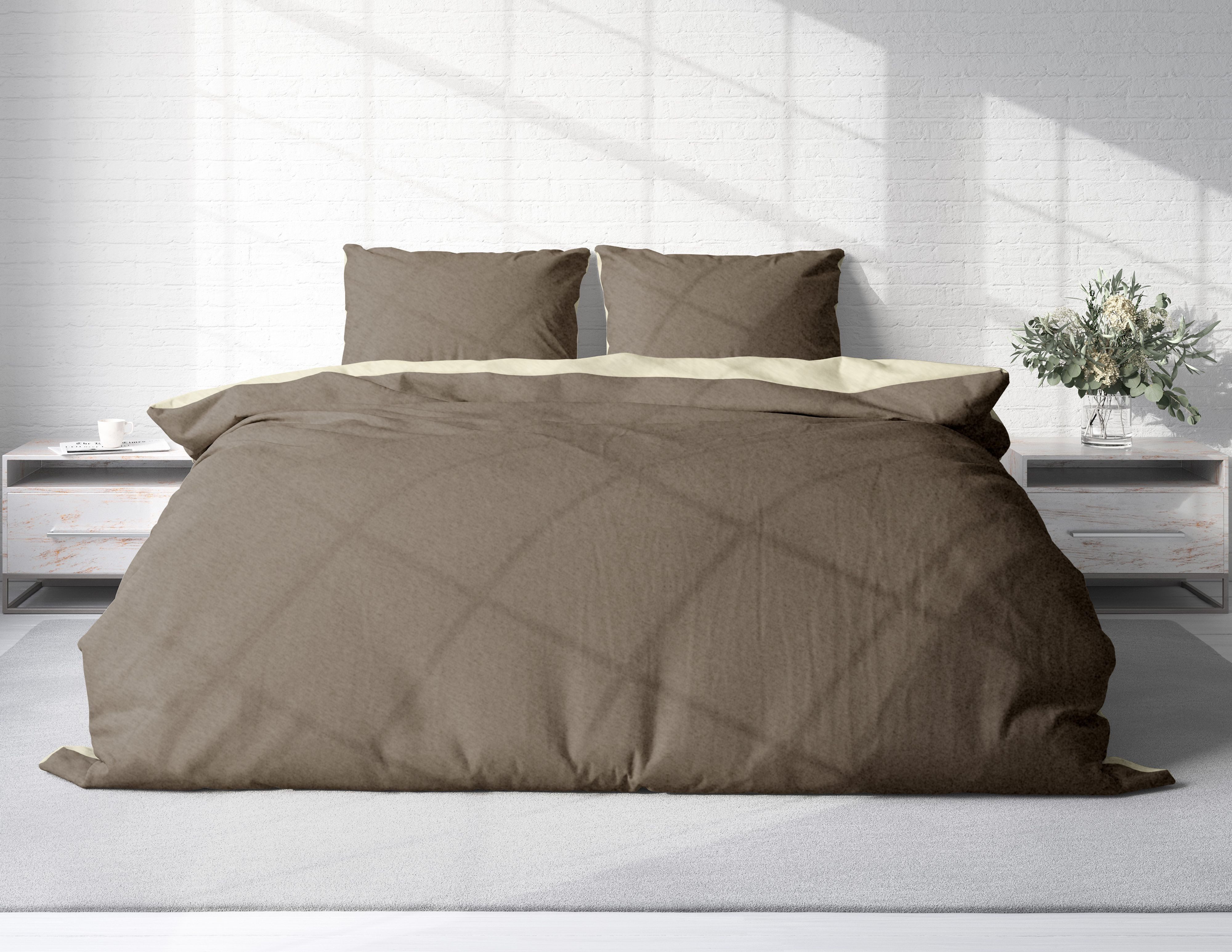 One Home Bettwäsche Doubleface Unifarben, Fleece, günstig online kaufen