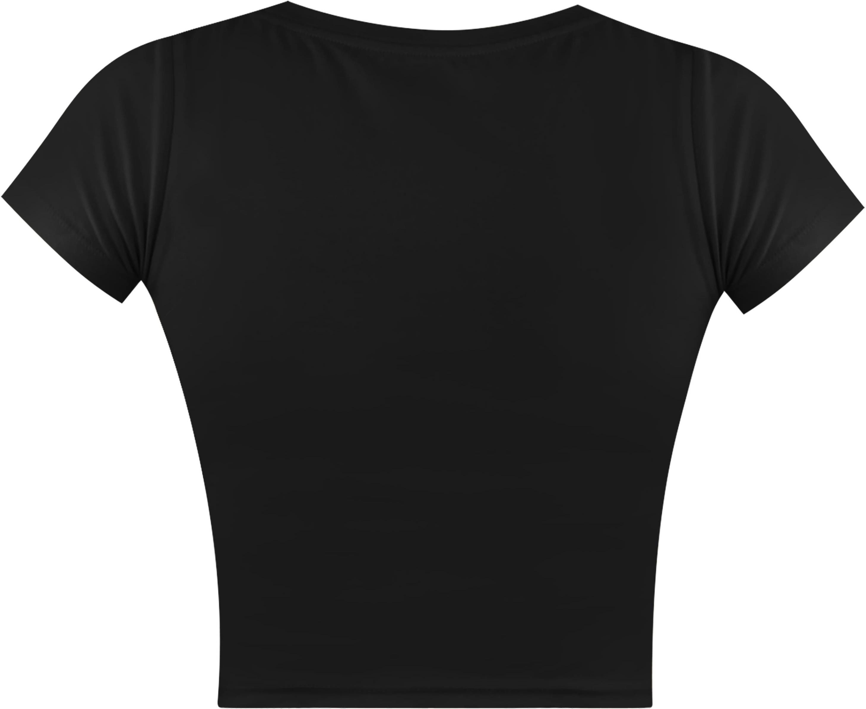 Janice Kurzarmshirt 2 x Damen crop T-Shirt Nantes Kurzes Shirt aus Baumwoll günstig online kaufen