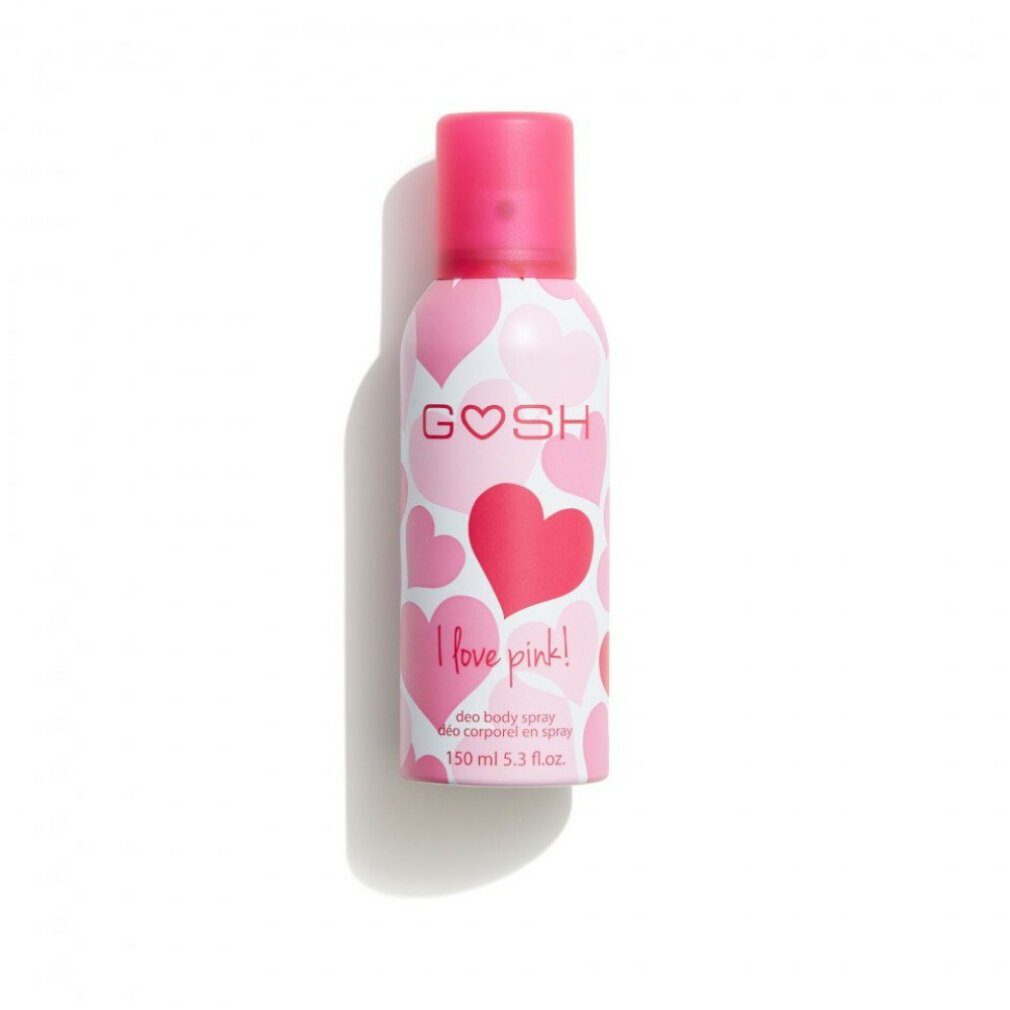 GOSH Deo-Roller I Love Pink - Deo Spray 150ml