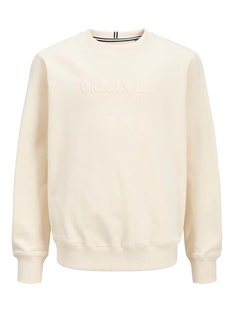Jack & Jones Junior Sweatshirt JORFREDERIKSBERG SWEAT C.NECK (1-tlg) edel