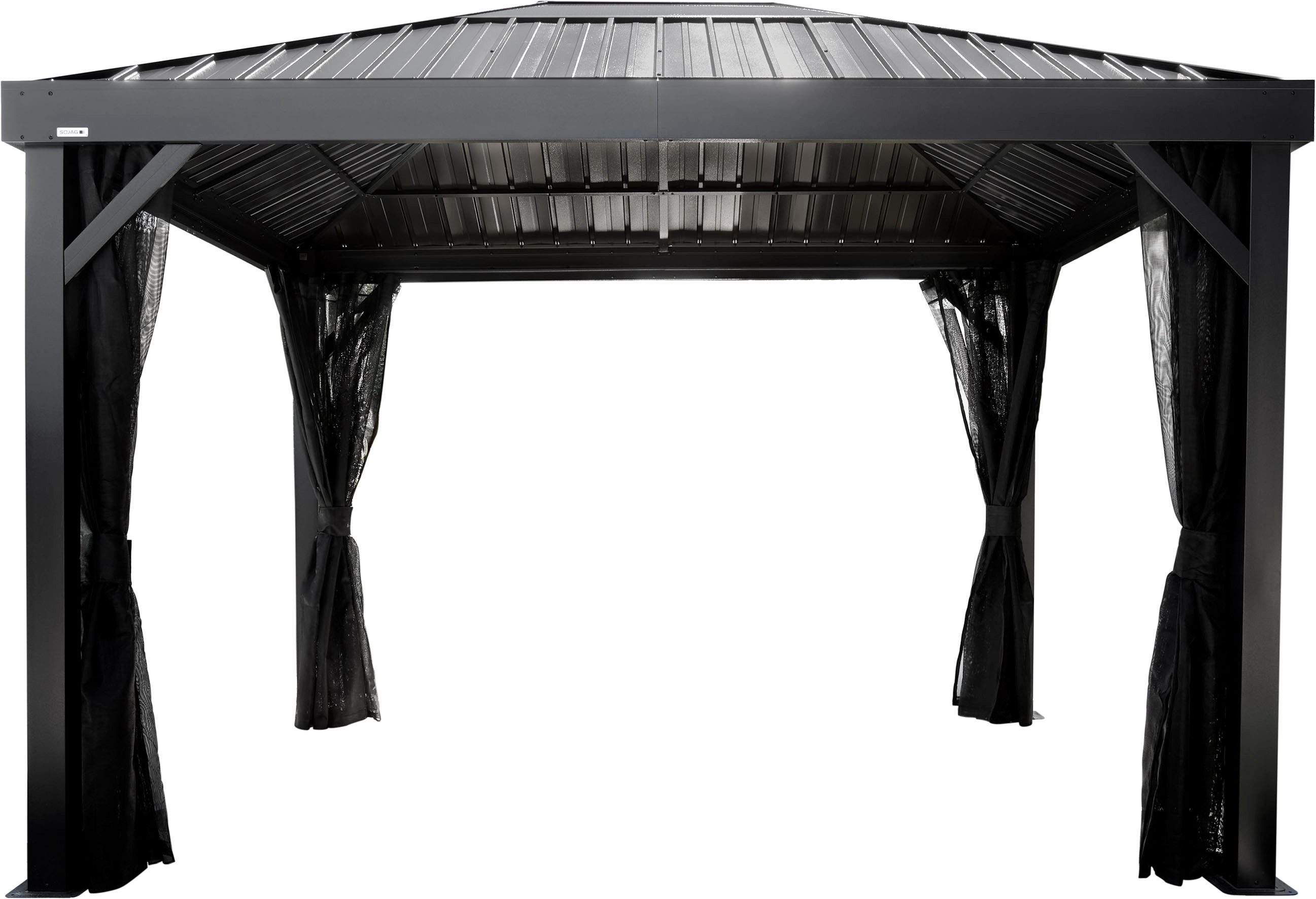Sojag Pavillon Kiruna 1012 Anthrazit, 299,3x364,3x297,6cm