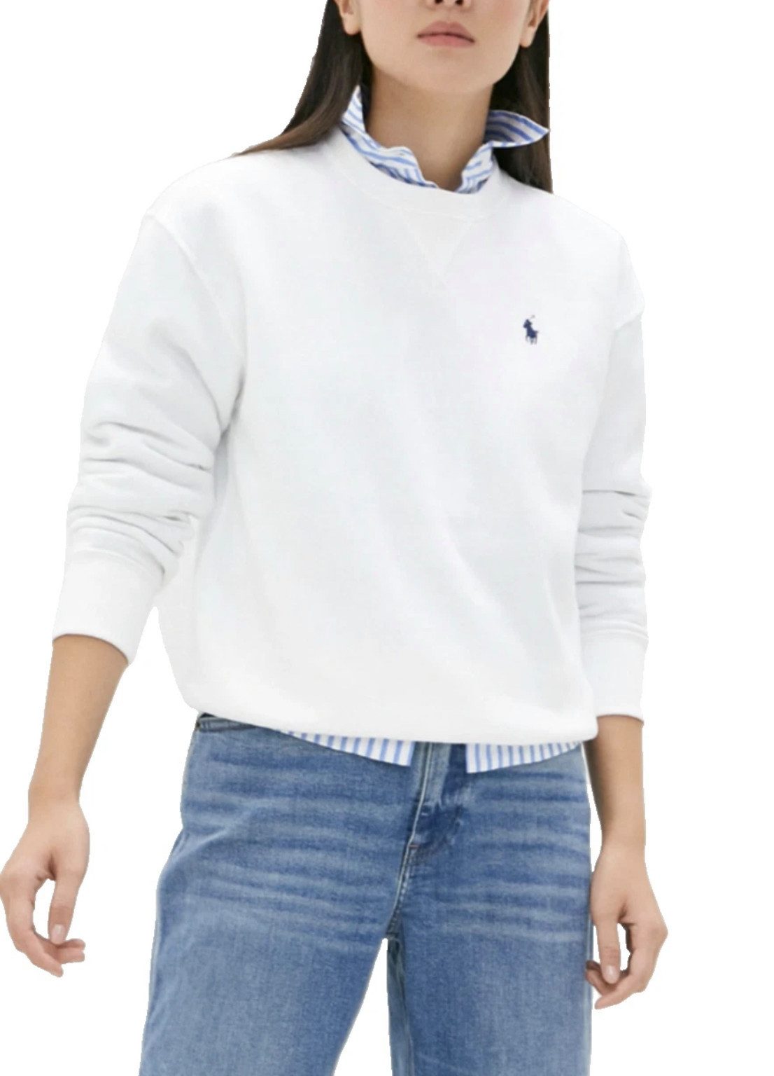 Polo Ralph Lauren Sweatshirt Damen Pullover Sweater Pony Fleece Authentifizierung über das Ralph Lauren-System möglich