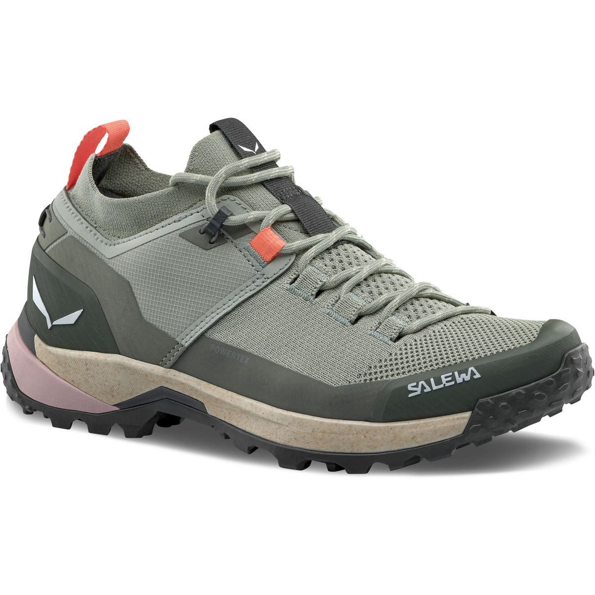 Salewa Puez 2 Knit Powertex W Hikingschuh Vielseitiger Damen-Trekkingschuh mit hohem Tragekomfort für