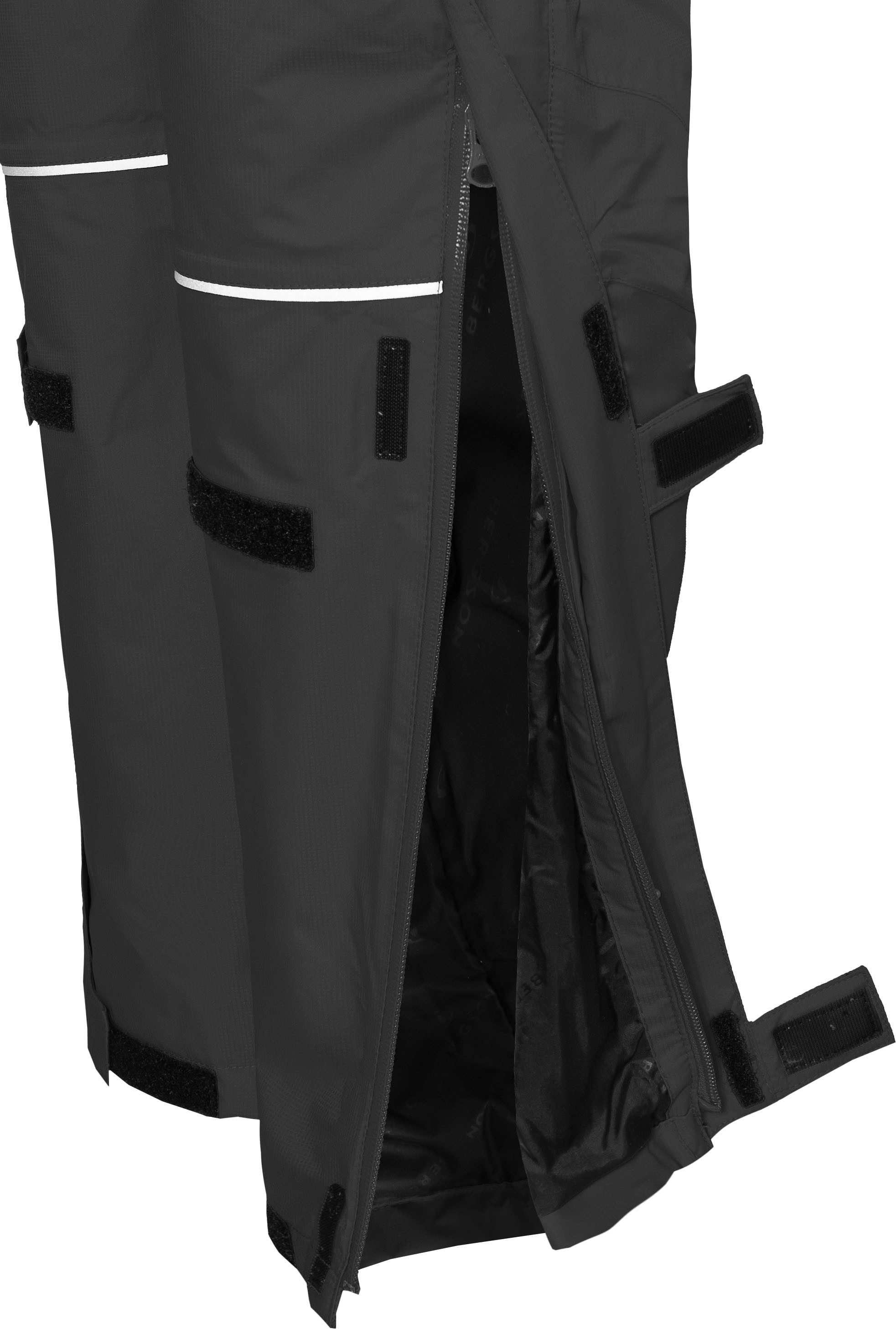 Bergson Regenhose KERAVA Thermo Damen (Über) Regenhose, leicht wattiert, 12000 mm Wassersäule, Kurzg