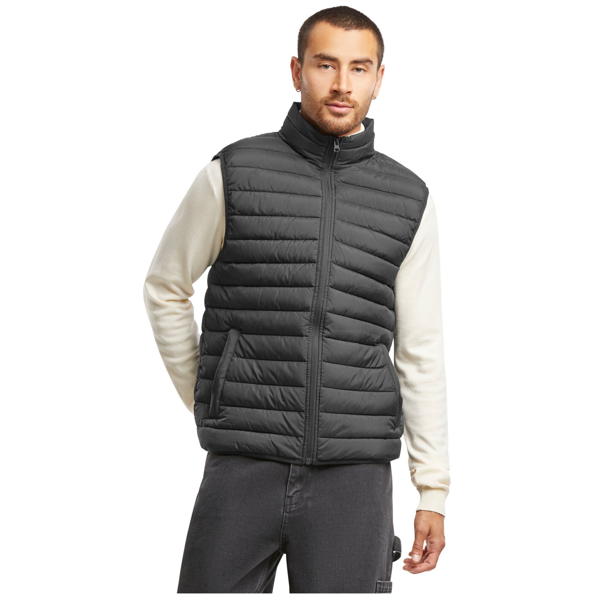 URBAN CLASSICS Steppweste Urban Classics Basic Light Weigh Vest (Steppweste, Weste)
