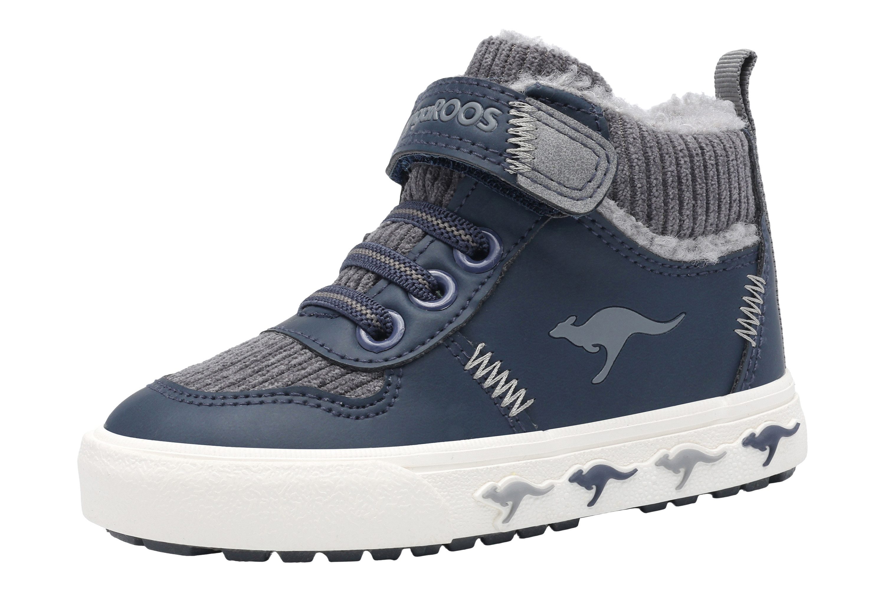 KangaROOS Kavu Tori EV Sneaker Warmfutter, Reißverschluss,Winterschuhe, Schnürboots, Sneakerboots