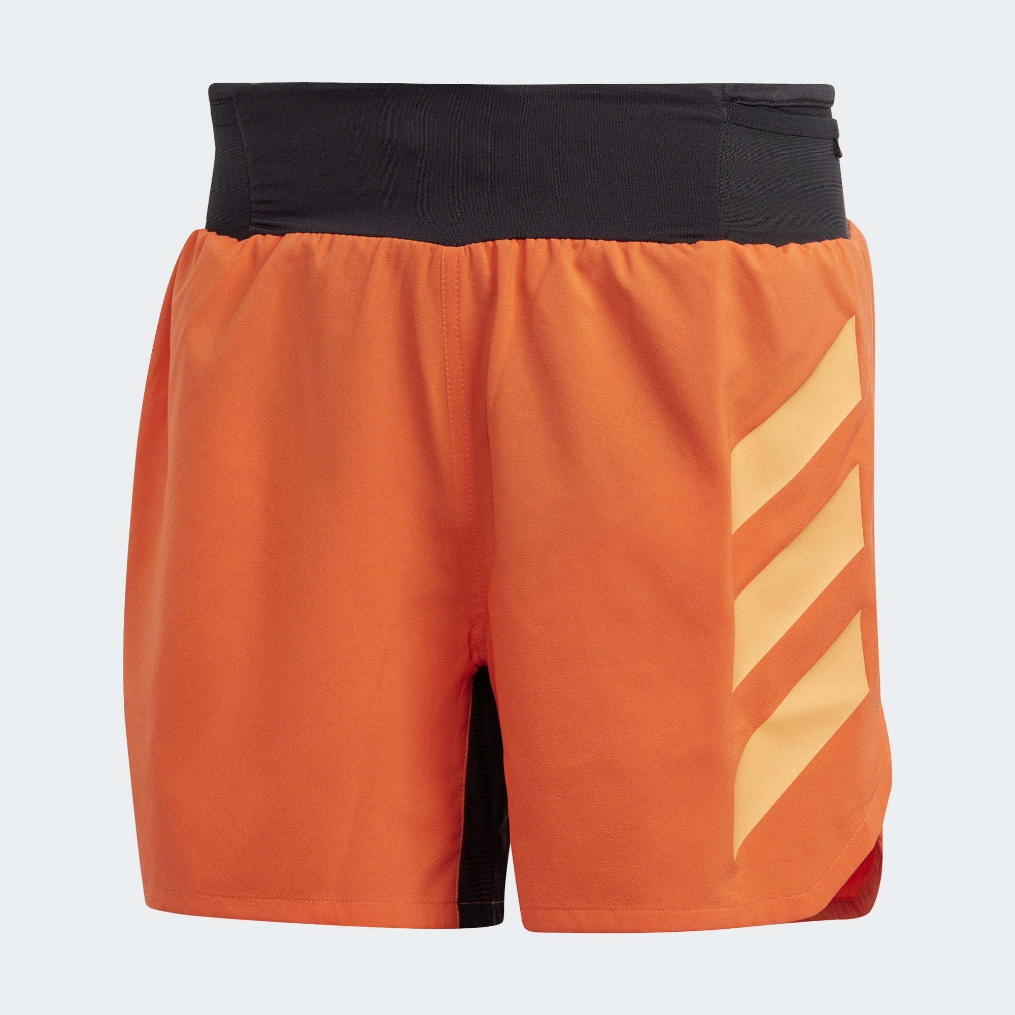 Orange TERREX Semi Laufshorts adidas RUNNING SHORTS AGRAVIC TERREX Impact TRAIL