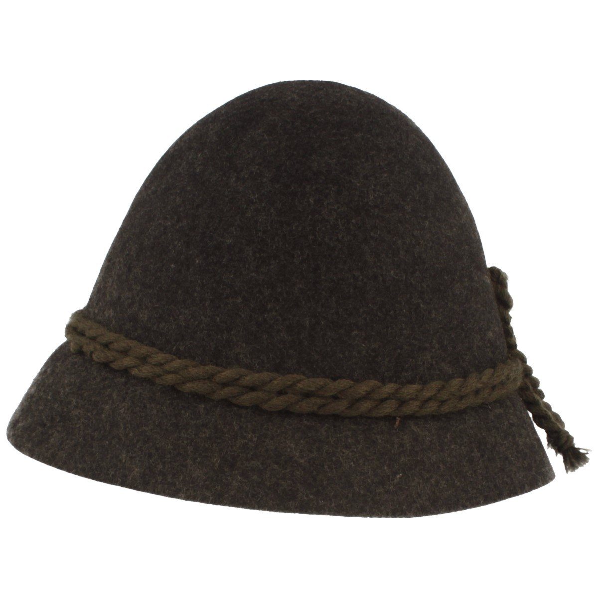 Breiter Trachtenhut Lederhosenhut 405 anthrazit