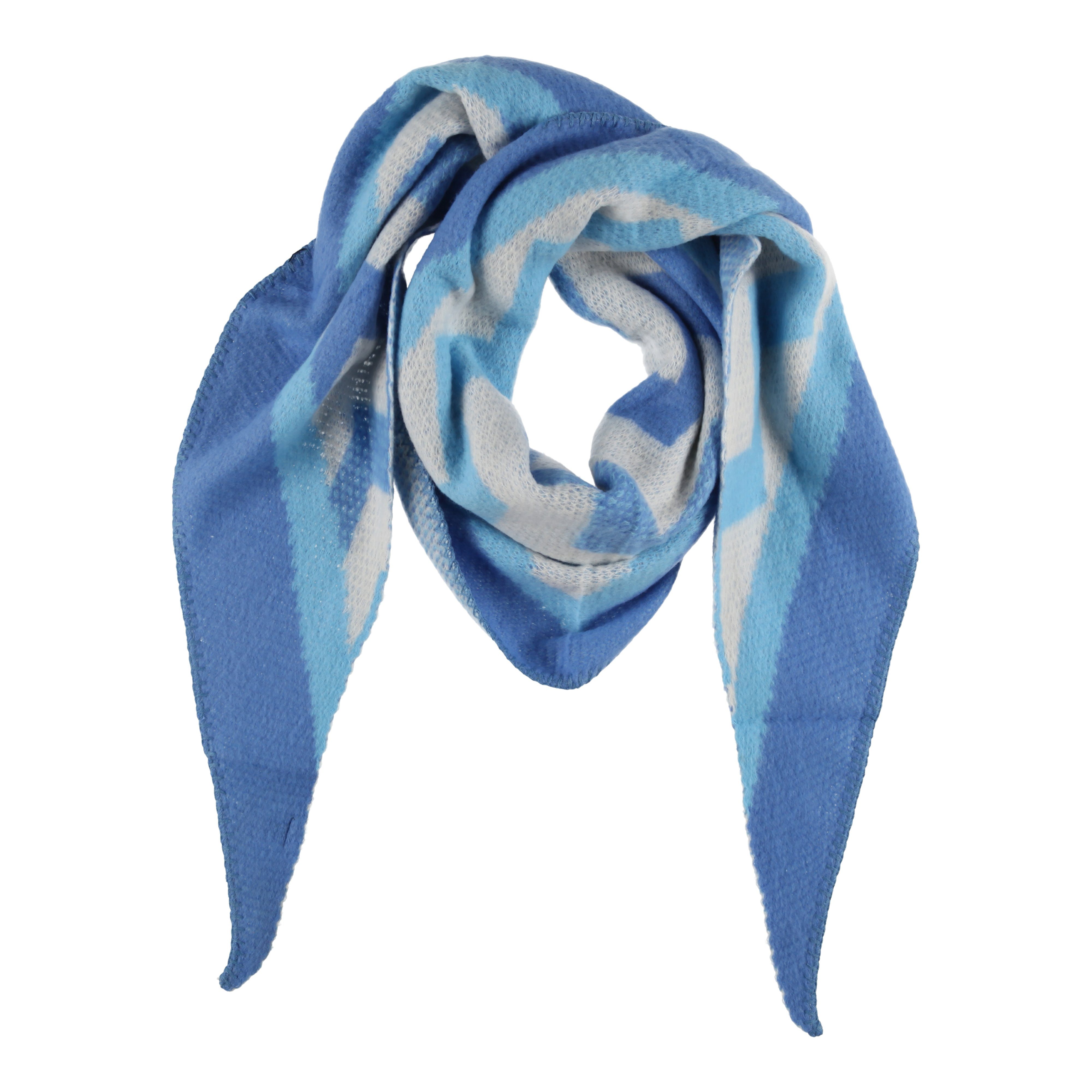 COFI 1453 Schal XXL Schal Damen Dreiecktuch Strickschal WInterschal mit Mus günstig online kaufen