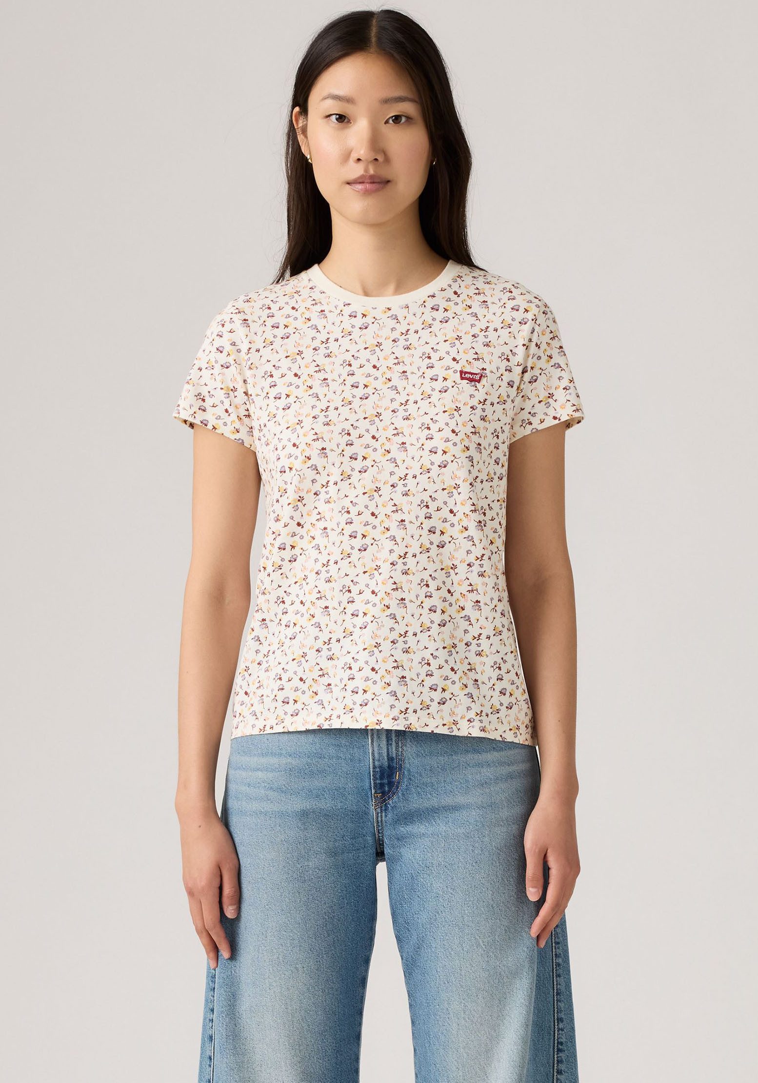 Levi's® T-Shirt PERFECT TEE mit All-Over günstig online kaufen