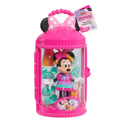 JustPlay Spielfigur Minnie Mouse Fashion Doll Puppe mit Koffer - Sweet Party