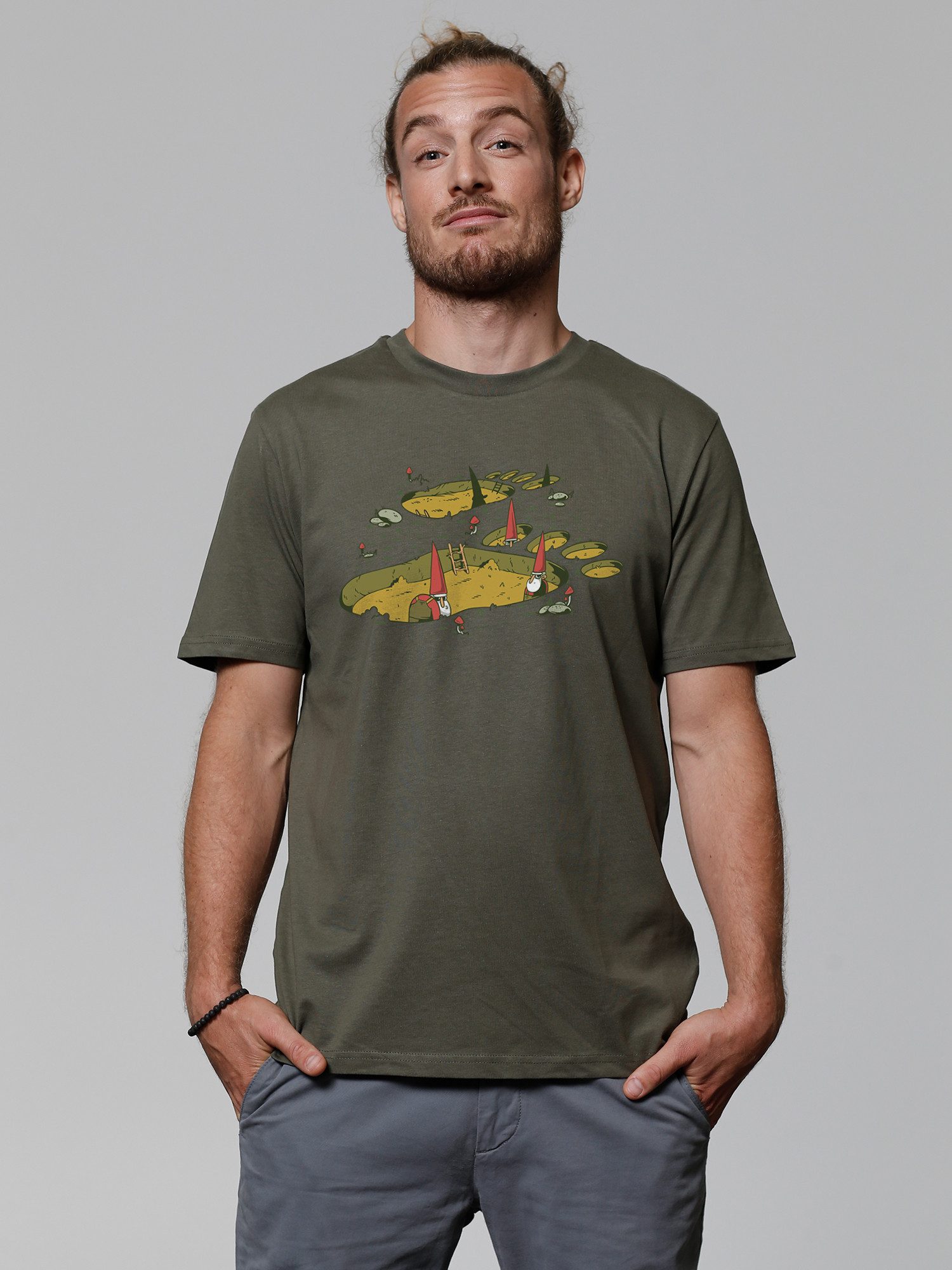 T-Shirt Gnome Footprint