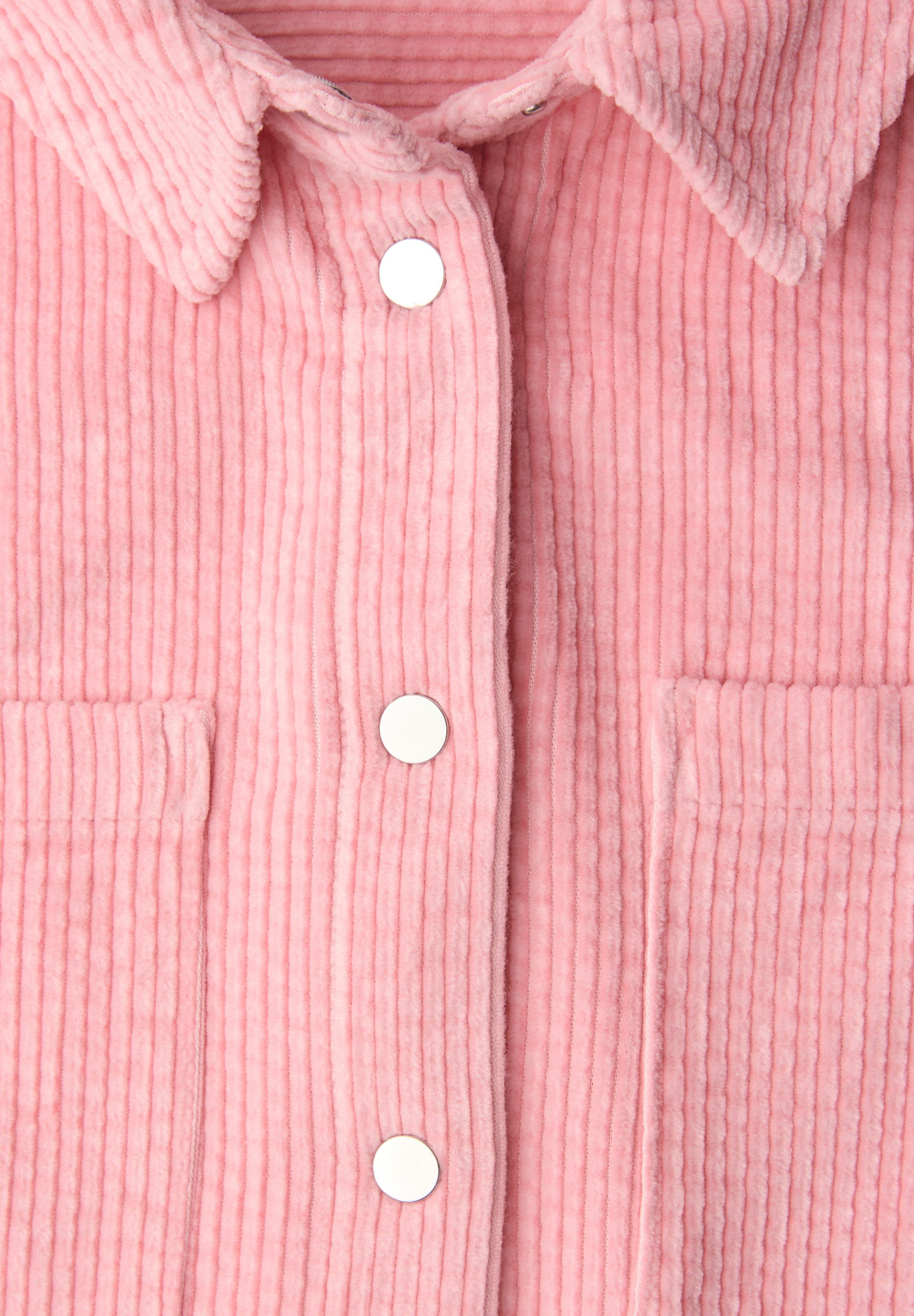 STREET ONE Klassische Bluse Cord Hemdbluse günstig online kaufen