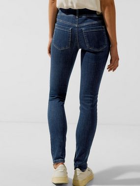 STREET ONE Slim-fit-Jeans York (1-tlg) Plain/ohne Details, Weiteres Detail