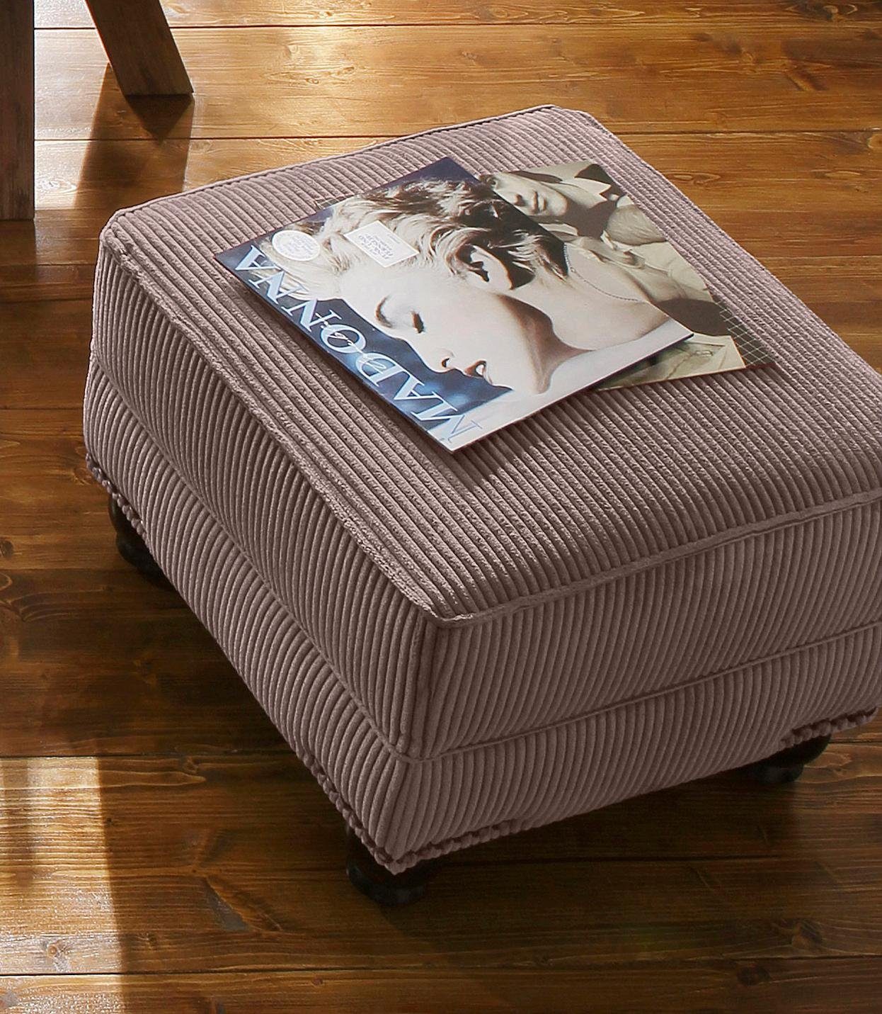 Home affaire Hocker "King Henry", mit Federkern günstig online kaufen