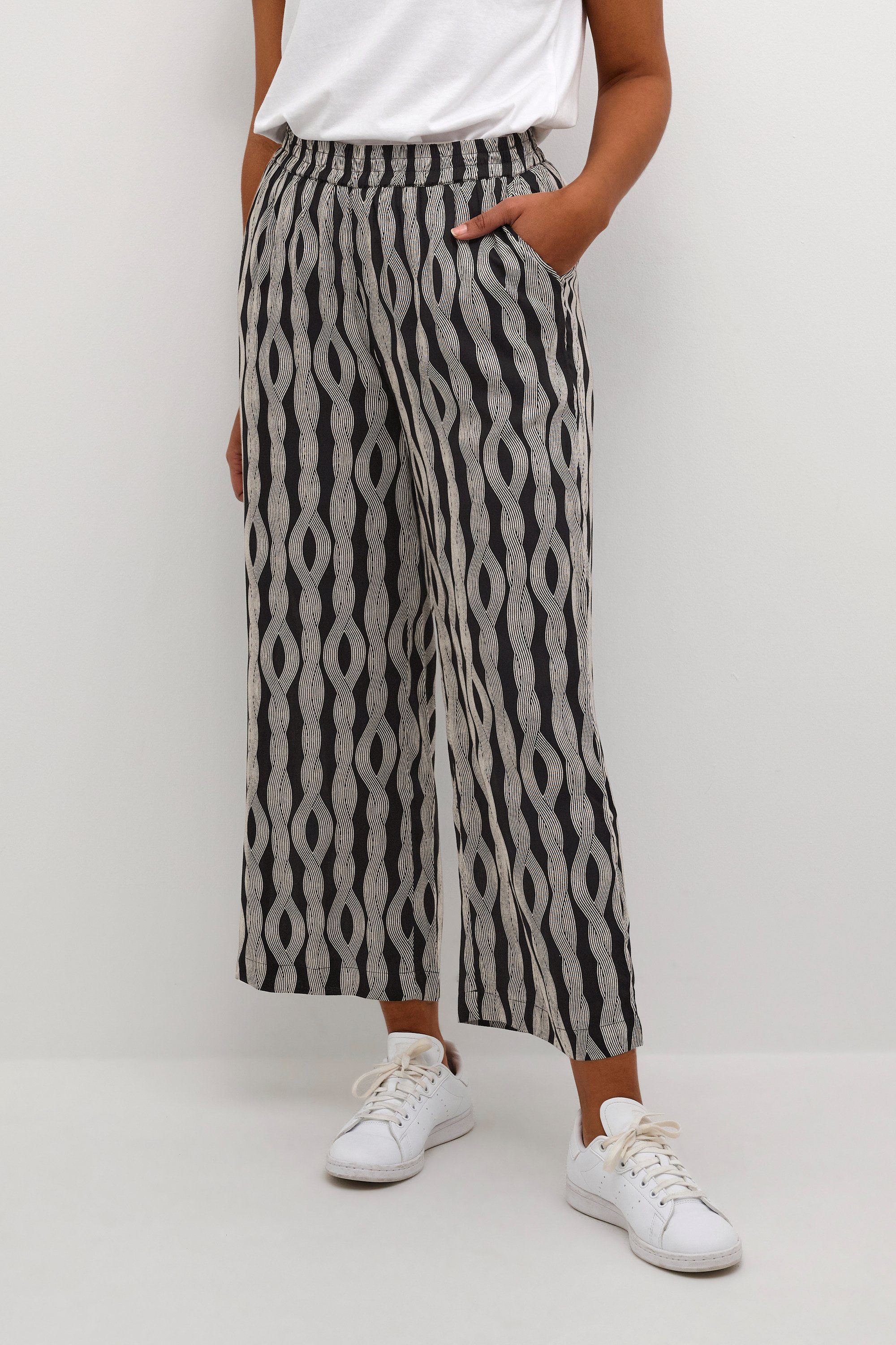 KAFFE Stoffhose Casual Hose KAsanne günstig online kaufen