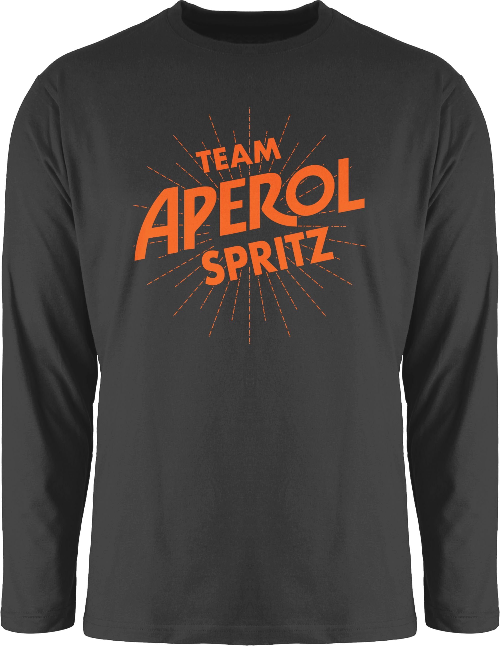 Rundhalsshirt Team Aperol Spritz JGA Mädelsabend Spritztour Aperol Geschenk
