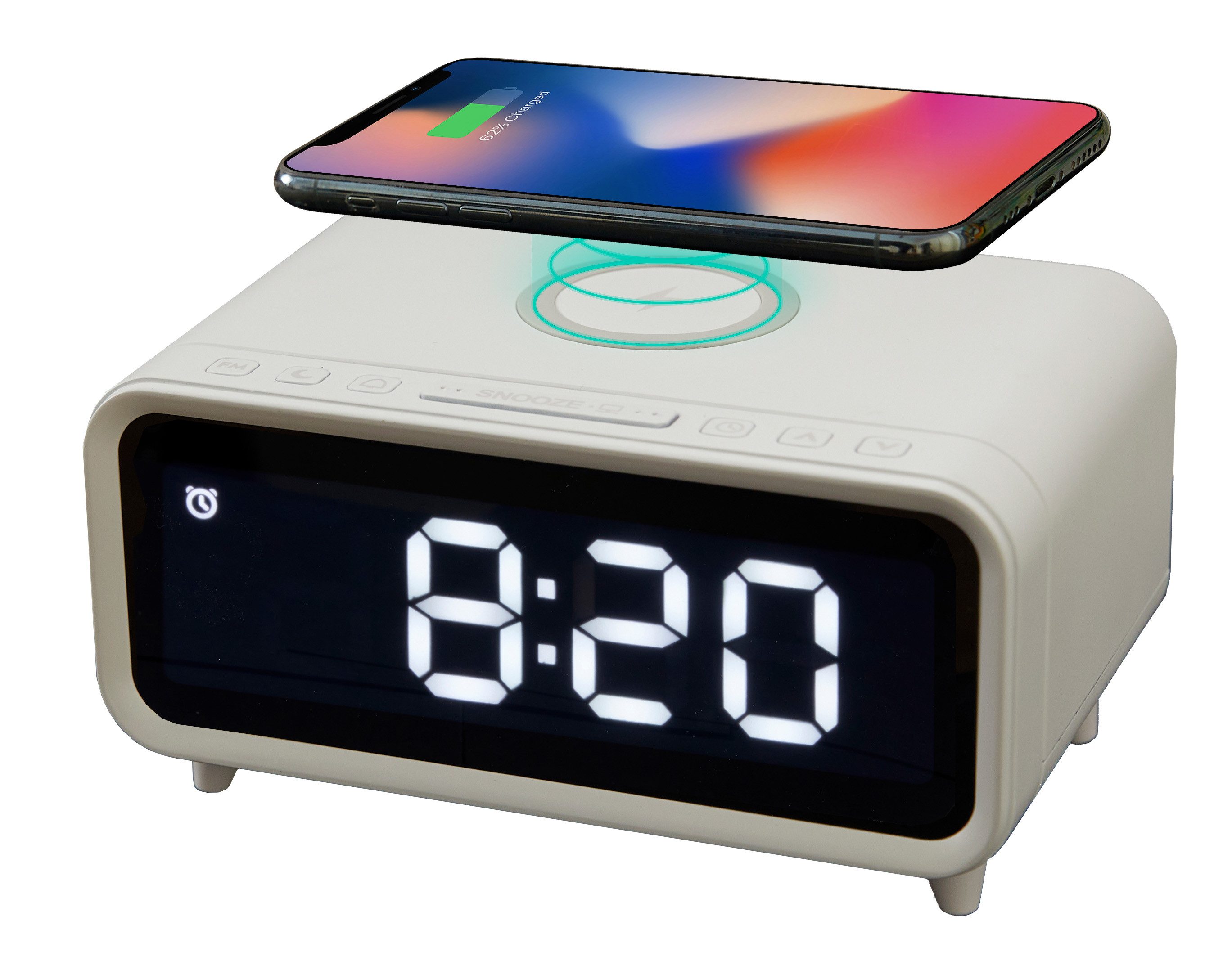 Northpoint Radiowecker DAB+ mit Kabelloser Ladestation günstig online kaufen