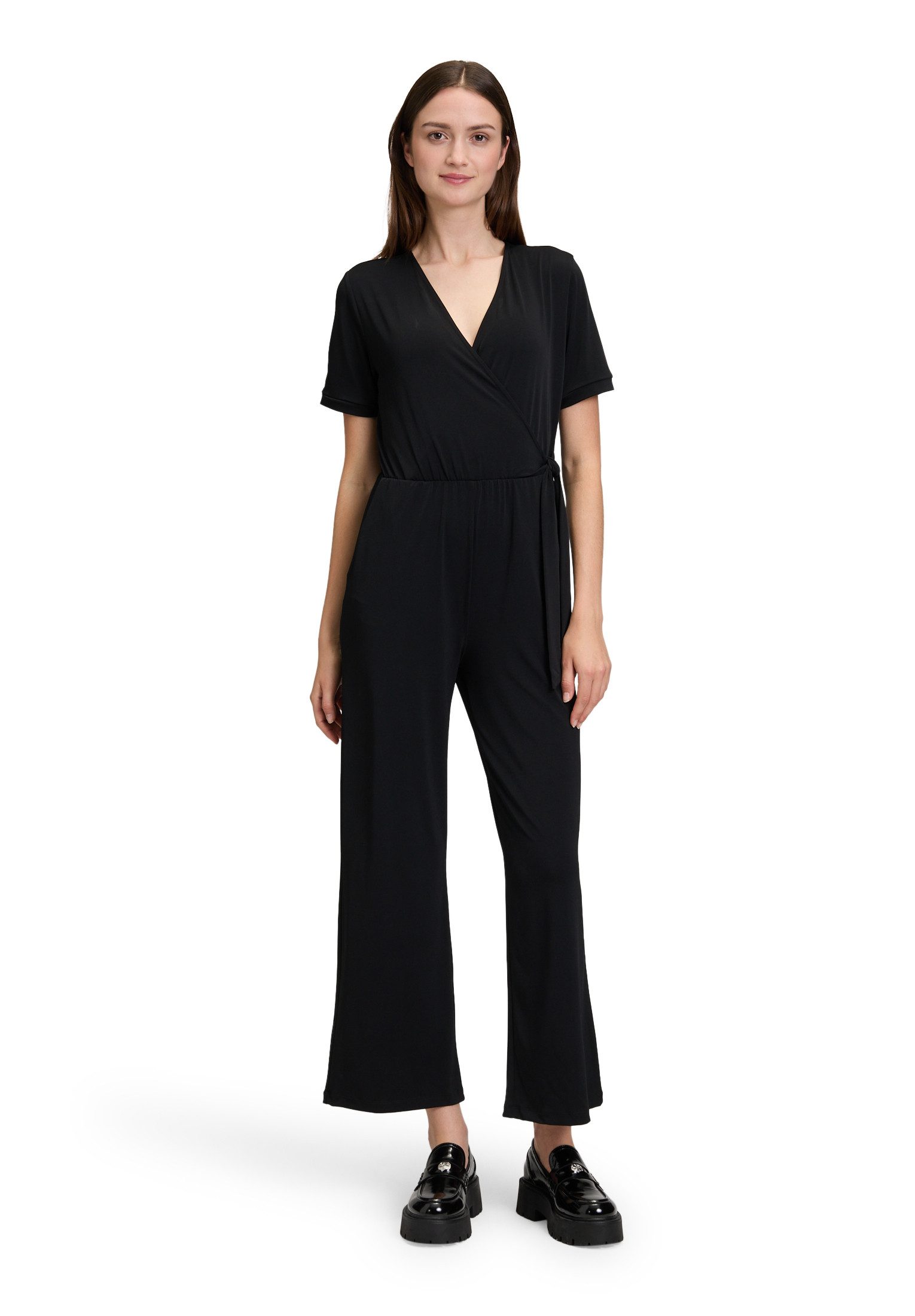 Cartoon Overall Damen Jumpsuit mit Bindegürtel (1-tlg) Design