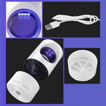 GelldG Stirnlampe Elektrische Mückenfalle für den Innenbereich, Moskito-Killer-Lampe