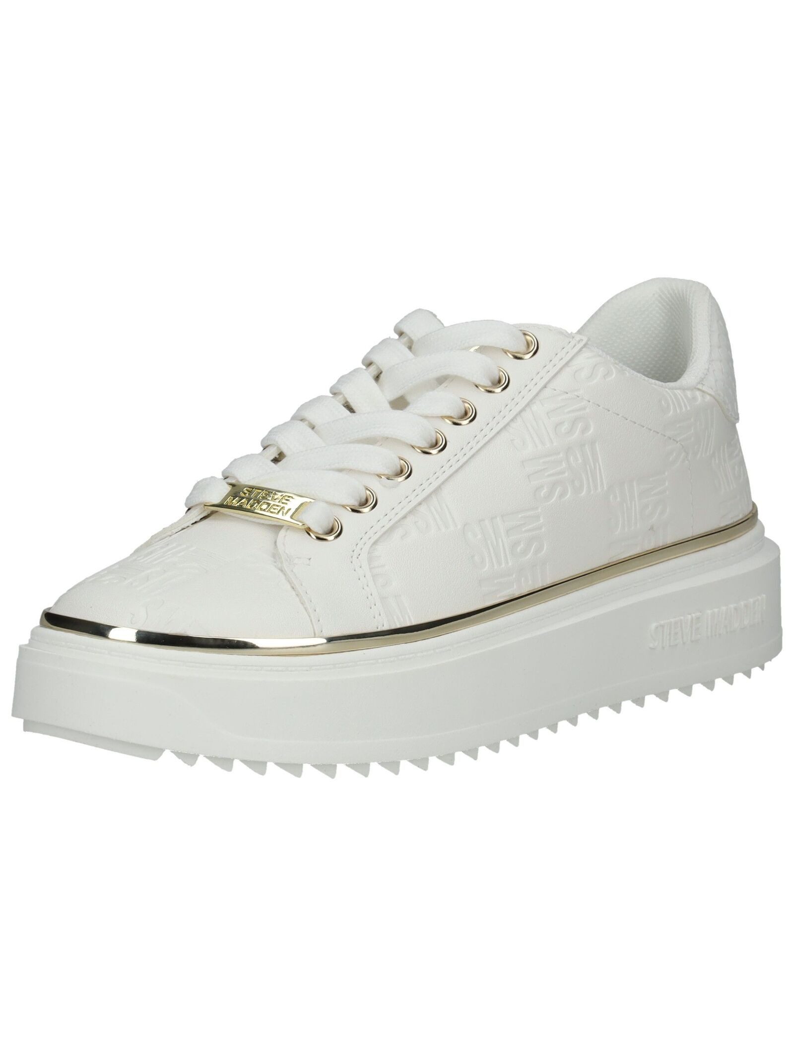 Sneaker Lederimitat Plateausneaker