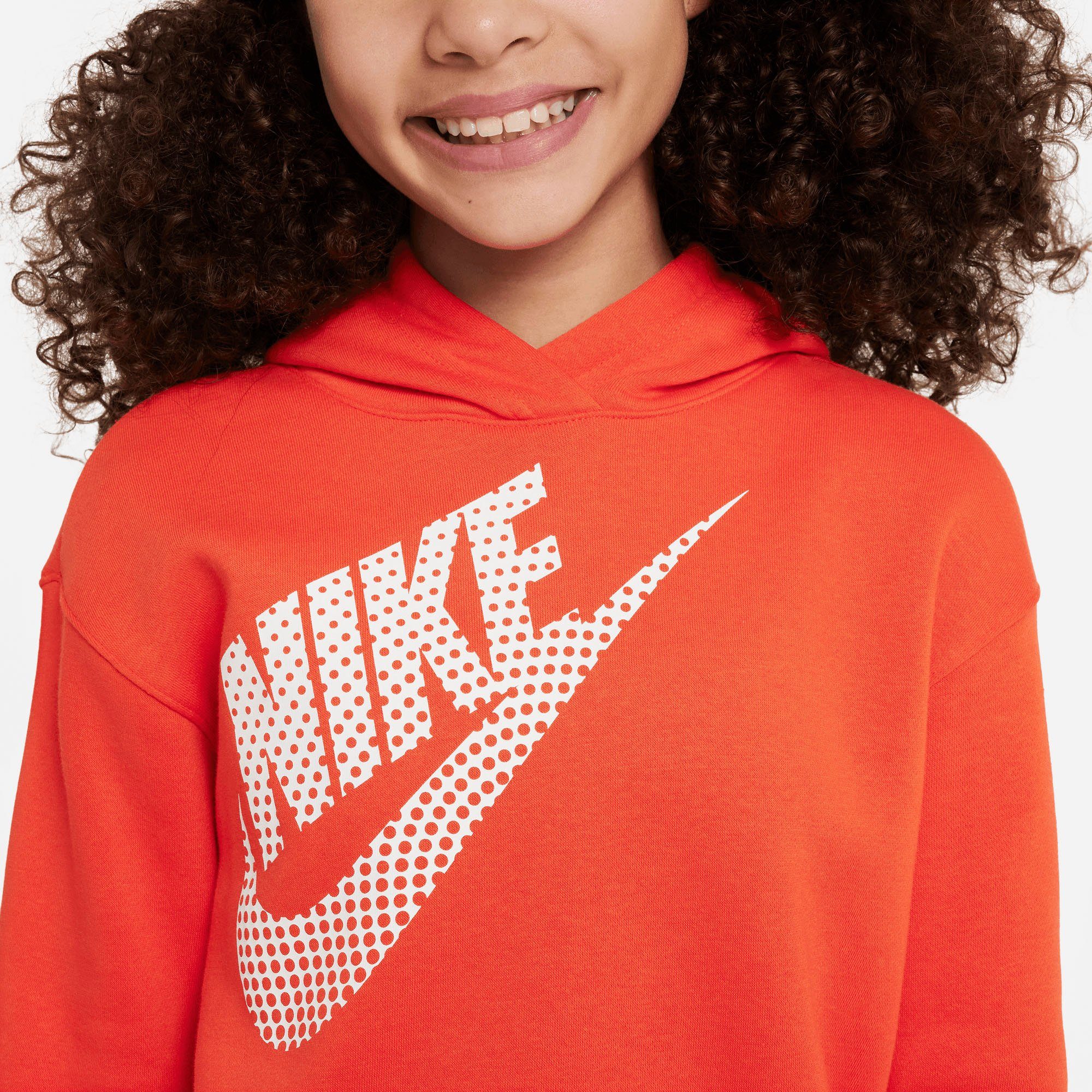 Nike Sportswear Kapuzensweatshirt G NSW RED PO HOODIE PICANTE OS