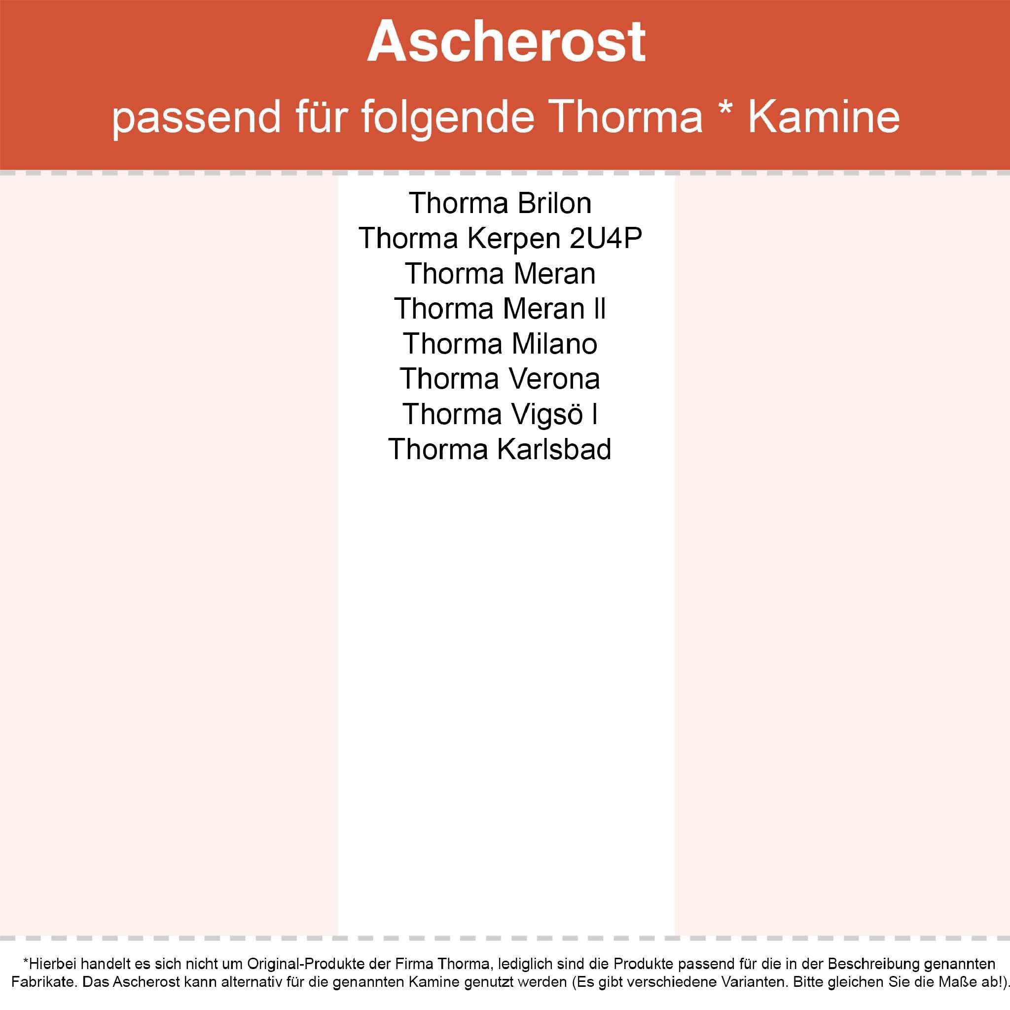 Feuerfest 123 GmbH Grillrost Kaminrost / Ascherost Ø 190x10mm passend für Thorma**
