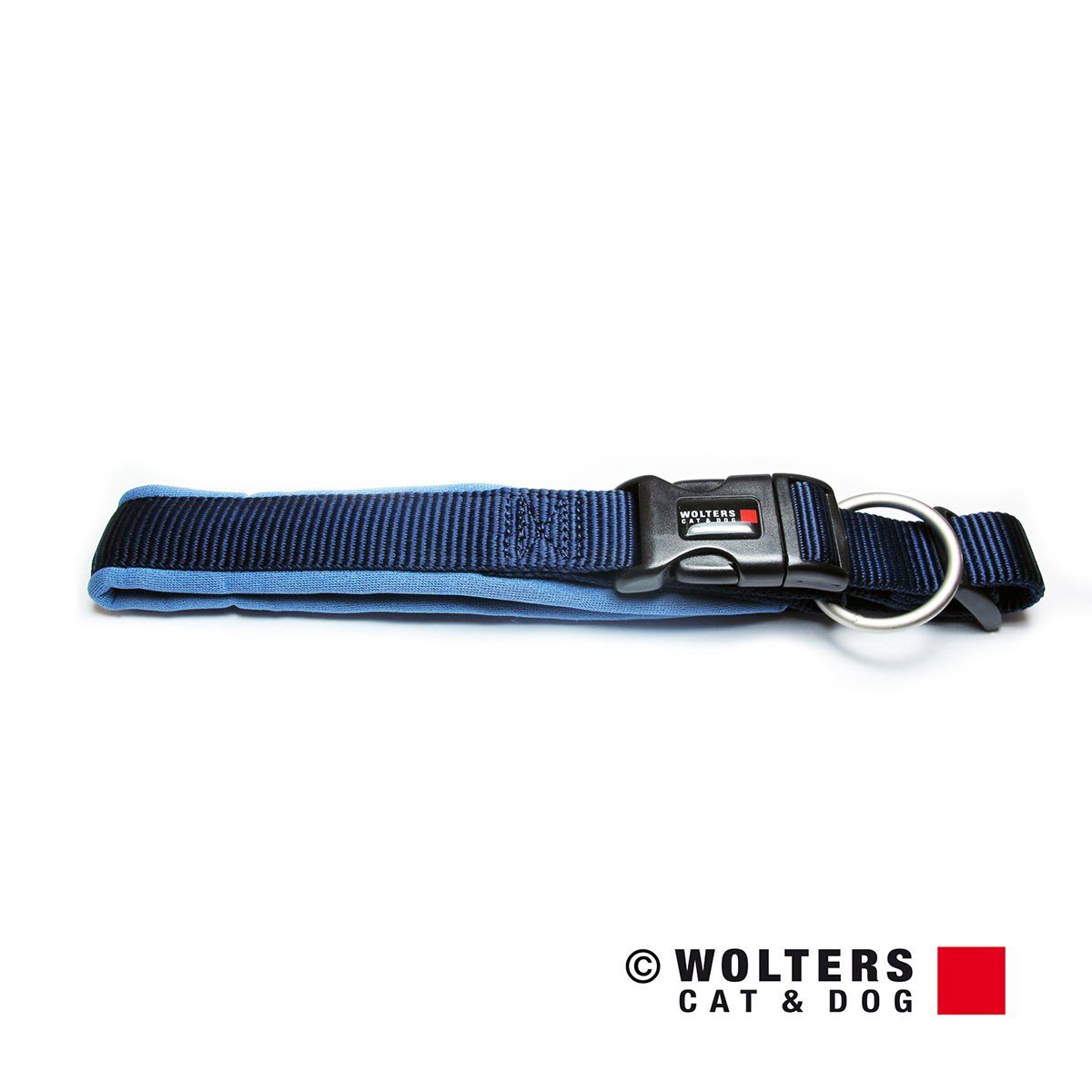 Wolters Hunde-Halsband Halsband Professional Comfort marine/hellblau