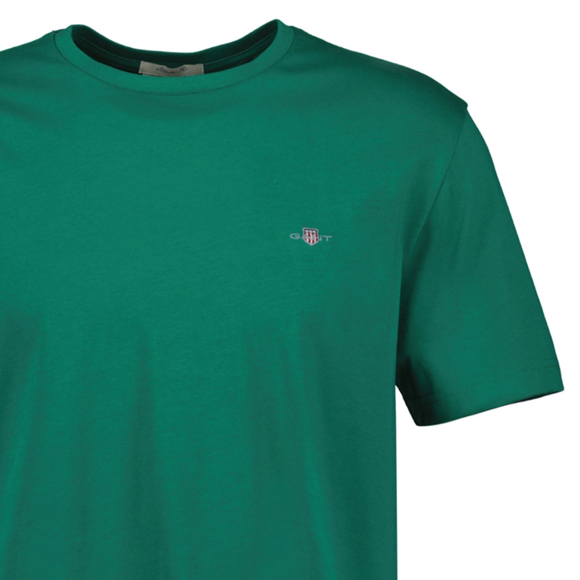 Gant T-Shirt Herren T-Shirt 1er Pack Baumwolle Reg Shield (Packung, 1er Pac günstig online kaufen