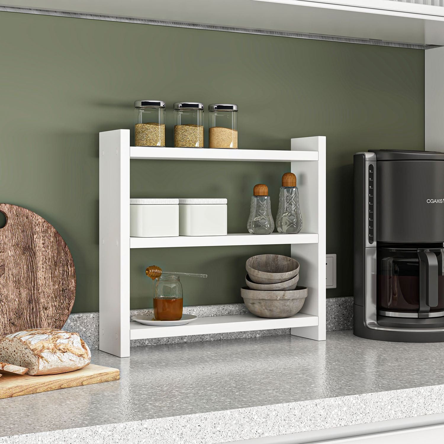 Skye Decor Küchenregal, Packung 1-tlg., 44x40 x10 cm, Arbeitsplatten-Organi günstig online kaufen