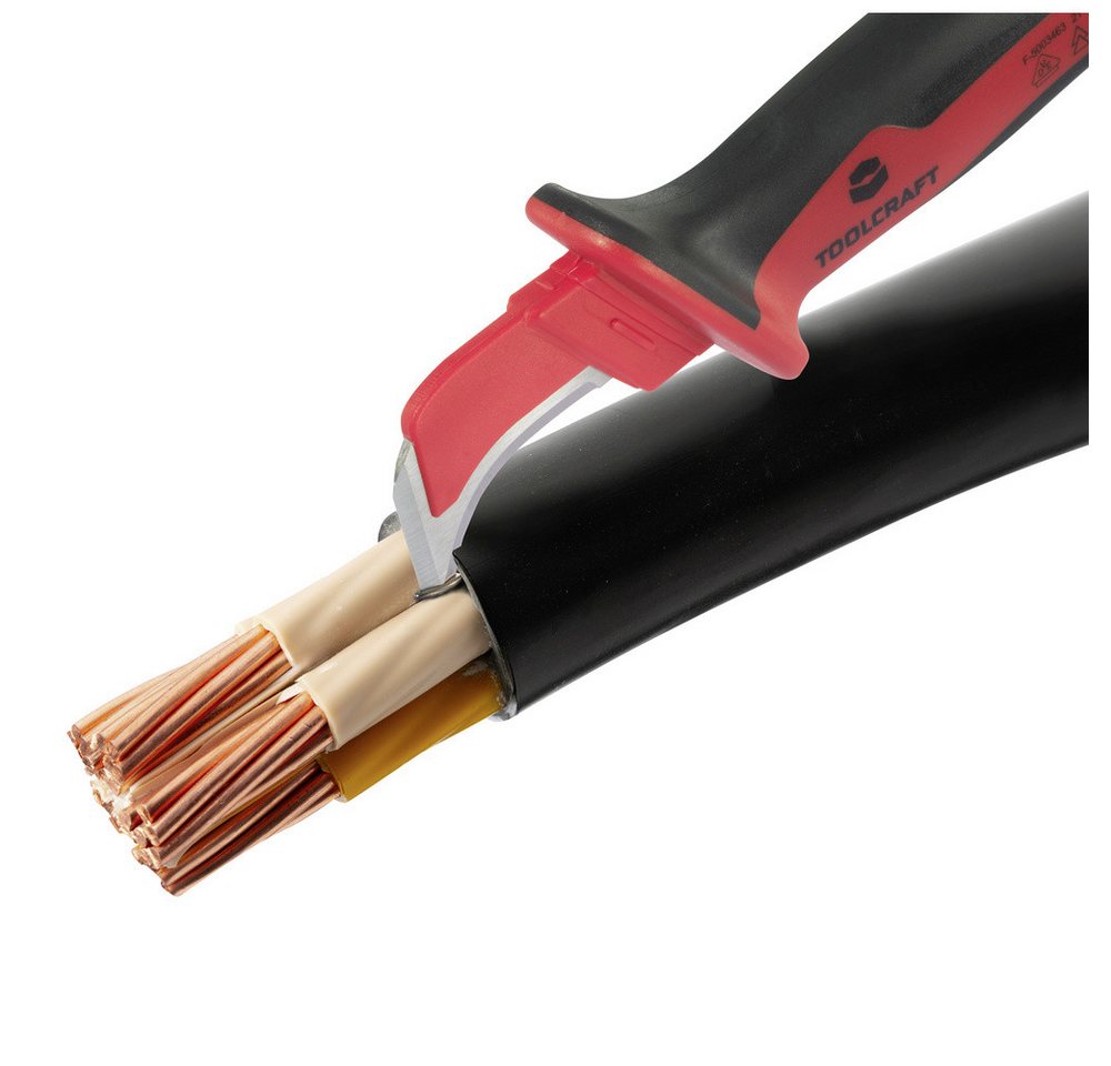 Thumbnail - TOOLCRAFT Kabelmesser TOOLCRAFT TO-9625914 VDE DIN EN 60900 Kabelmesser Geeignet für Rundka