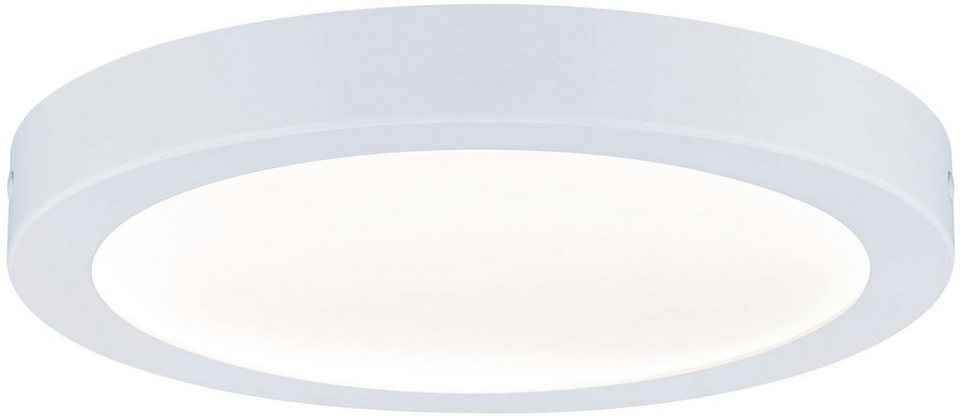 Paulmann LED Deckenleuchte Abia, LED fest integriert, Warmweiß,  Energieeffiziente LED Leuchtmittel im Lieferumfang enthalten