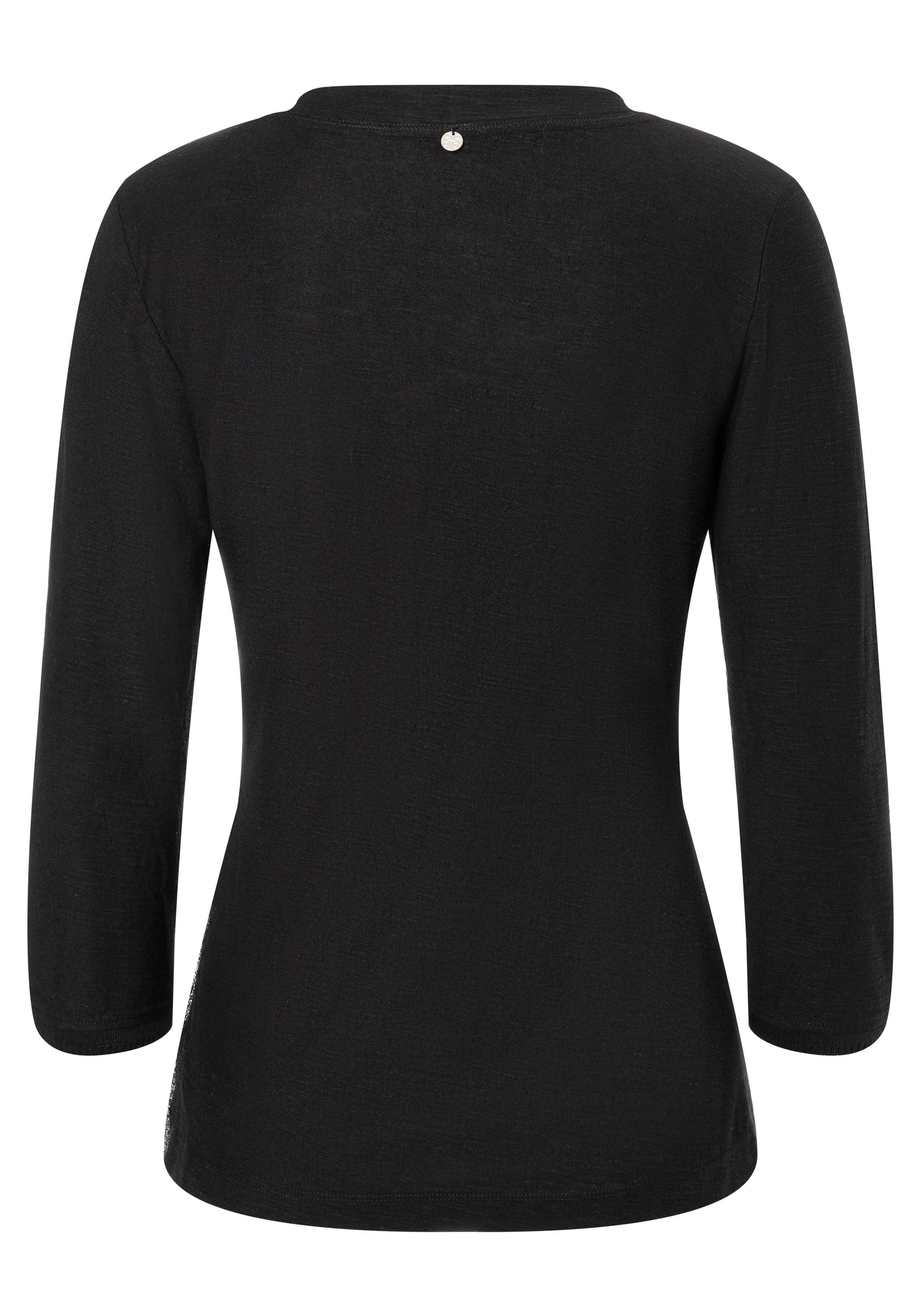 Damen Shirts TIMEZONE T-Shirt V-Neck 3/4 Sleeve