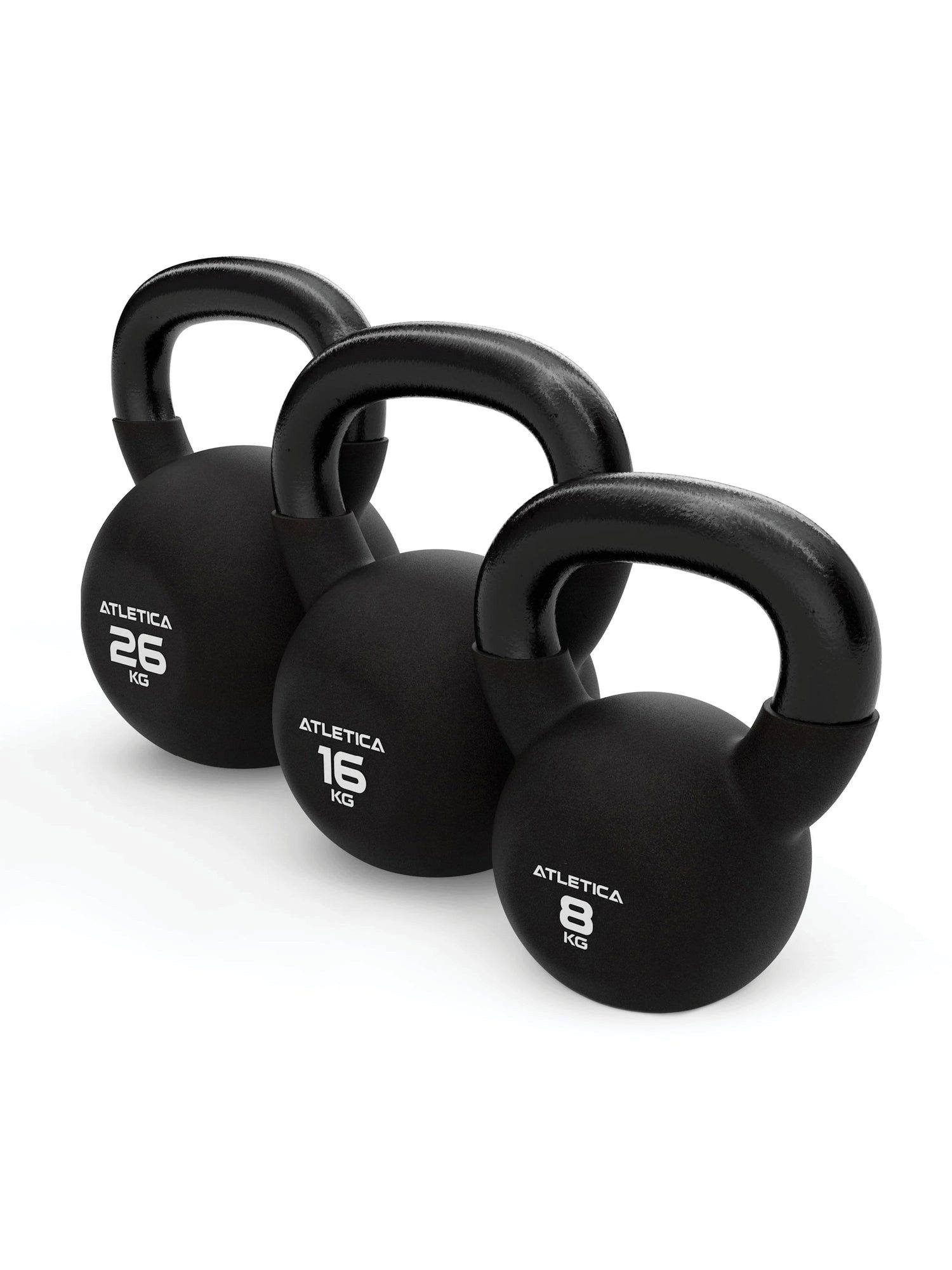 Kettlebell Kettlebell Set, Top 3, 8 kg, 16 kg, 26 kg