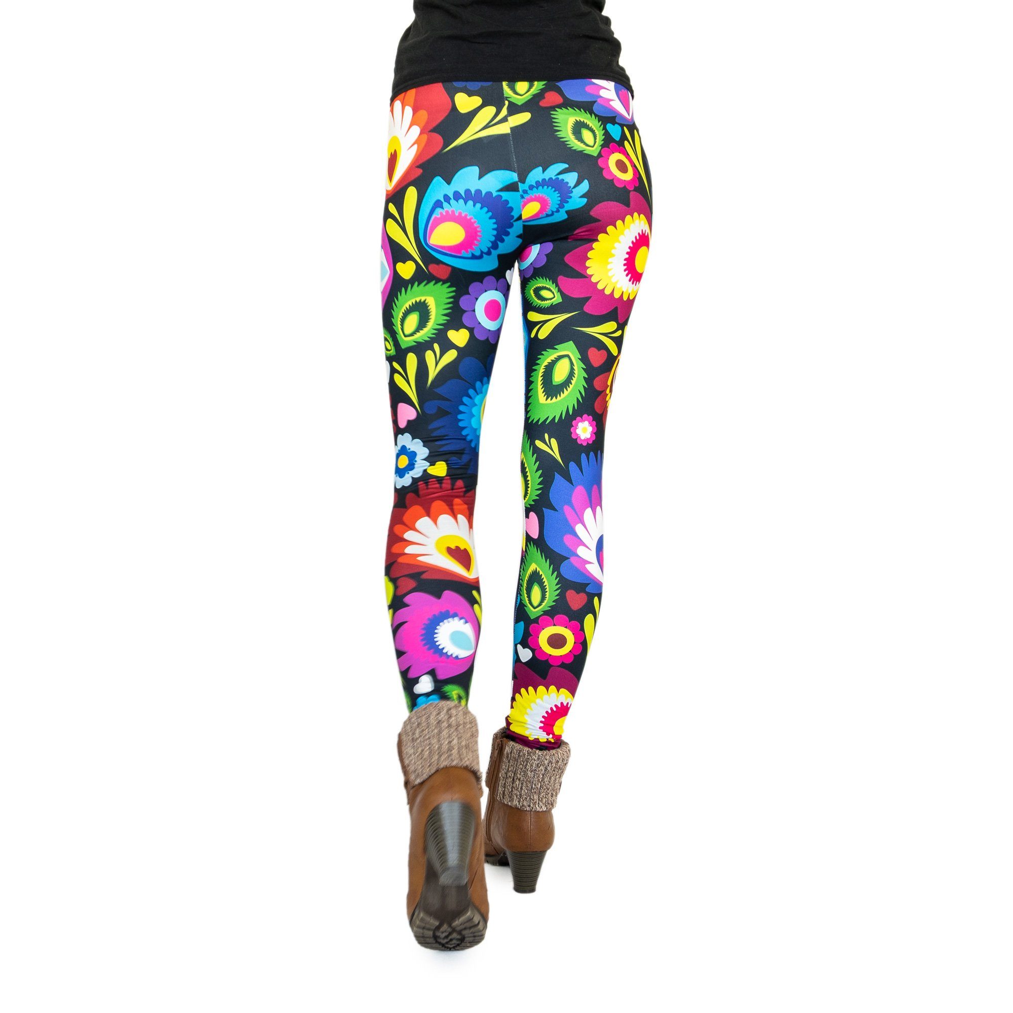 cosey Leggings Flower Line Leggings (Einheitsgröße) – Bild 3 von 5