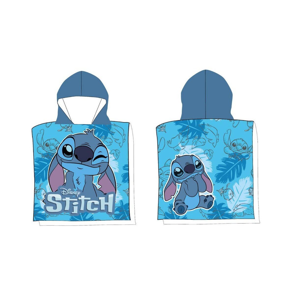 Disney Poncho Lilo & Stitch Sweet Wink Poncho 50x100