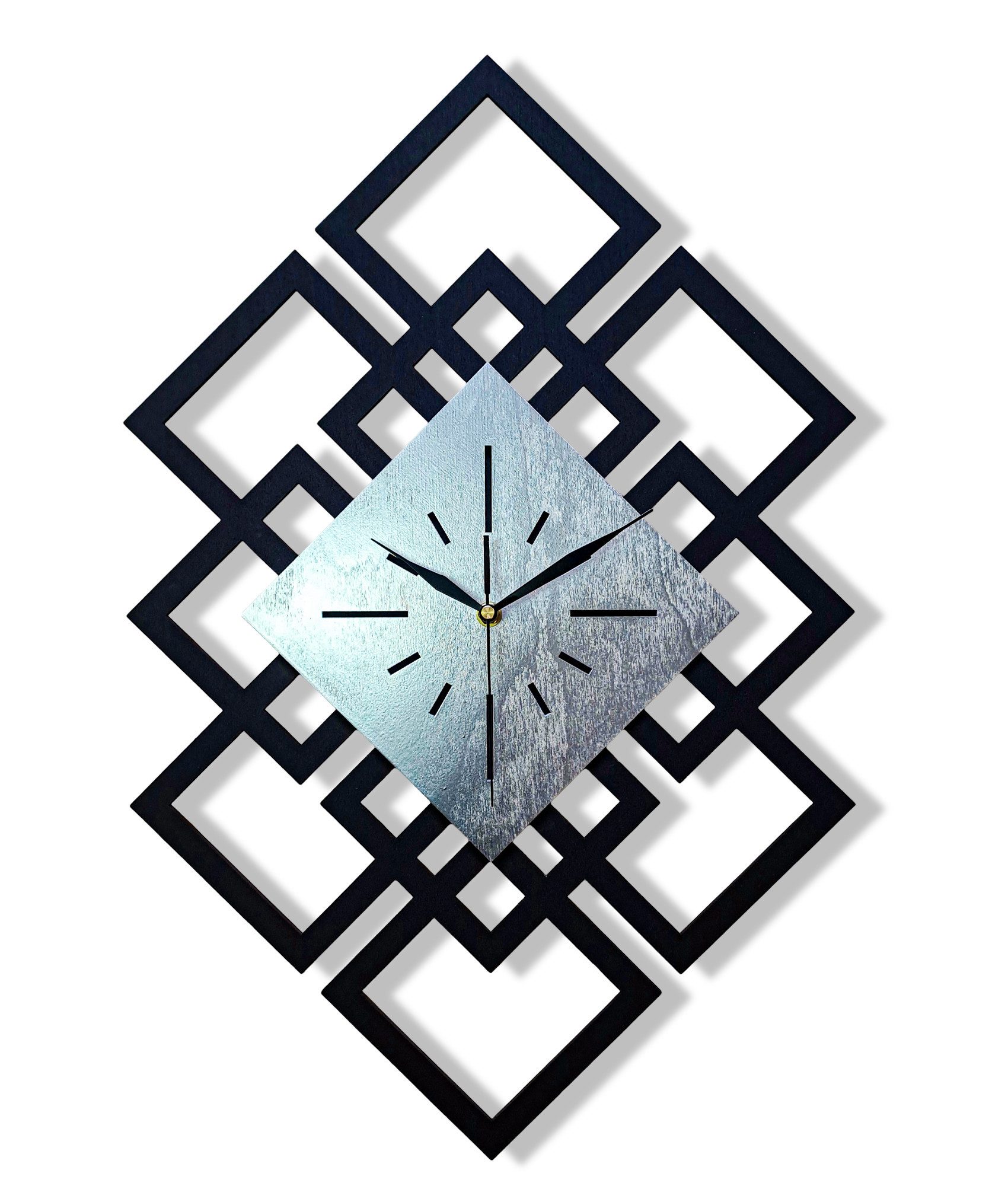 ORNAMENTI Wanduhr Groß, modern Wanduhr, Holz, günstig online kaufen