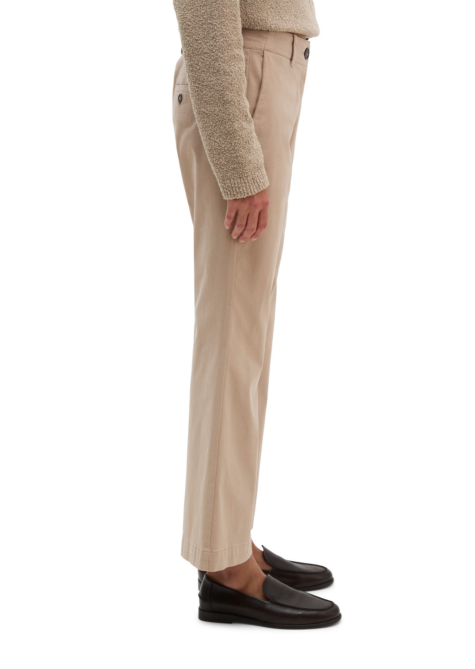 Marc O'Polo Chinohose aus Baumwoll-Stretch-Satin