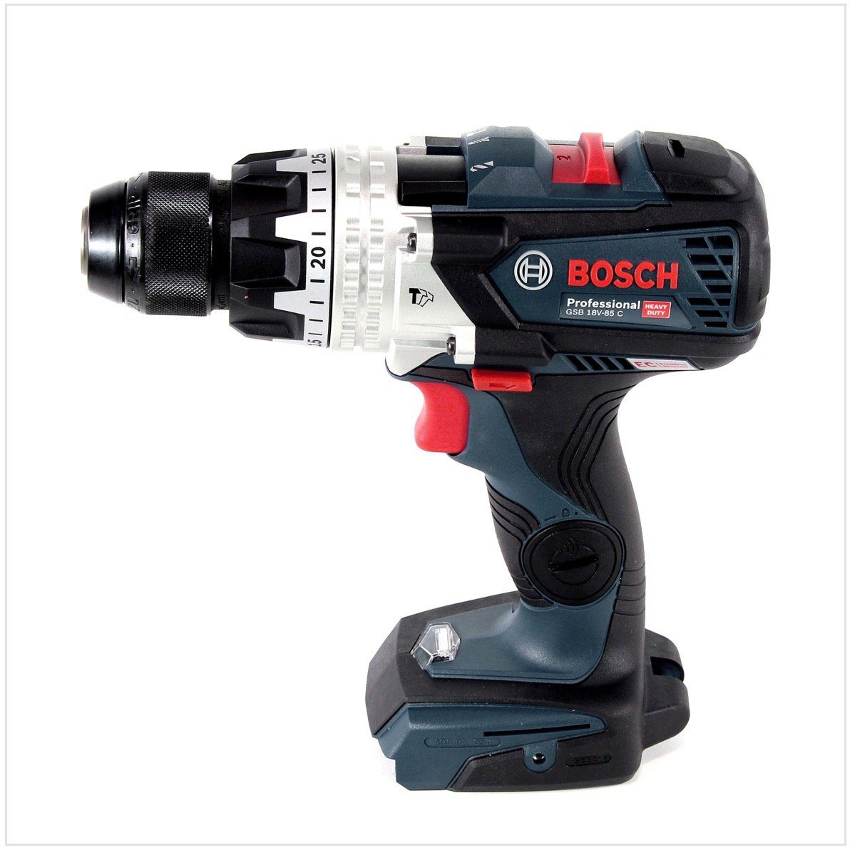 Bosch Professional Akku-Schlagbohrschrauber GSB 18V-85 C Akku Schlagbohrschrauber 18V 85Nm 1/2" Brushless