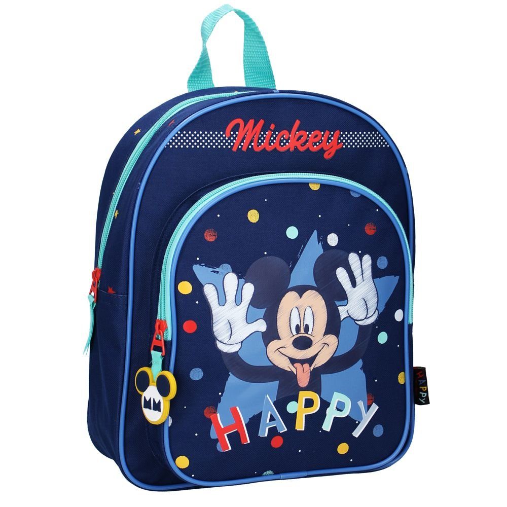 Disney Mickey Mouse Mickey 25 Micky Happy Kinder Kinderrucksack Mouse x Rucksack cm Maus 31 9 x