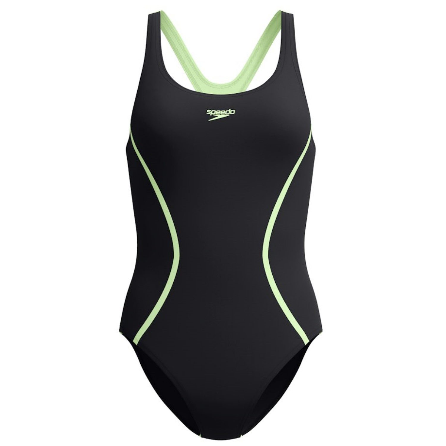 Speedo Badeanzug Badeanzug Solid Splice Medalist Chlorbeständig günstig online kaufen