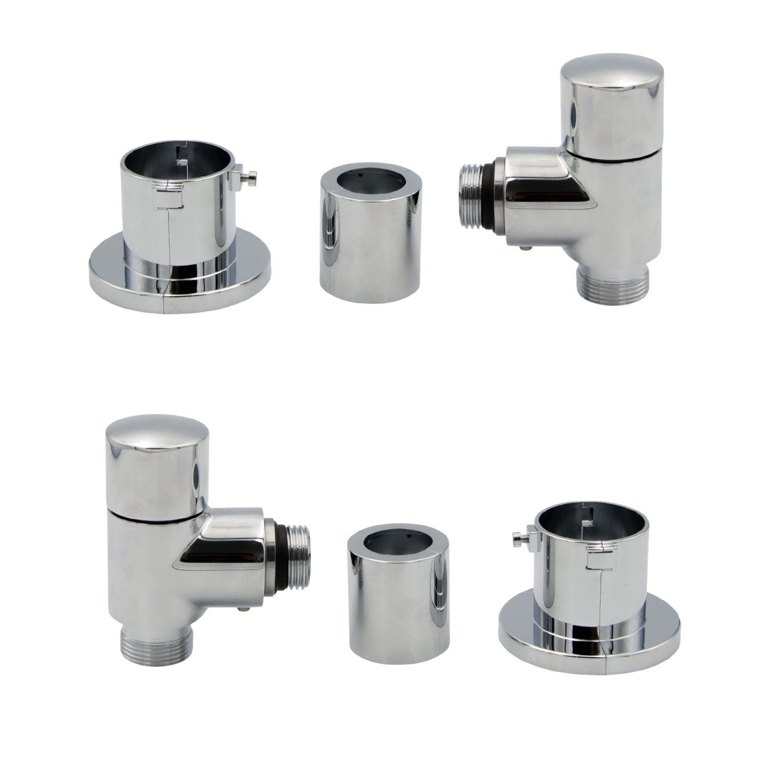 Caleffi Absperrventil Design Ventilset f. HK, 1/2"