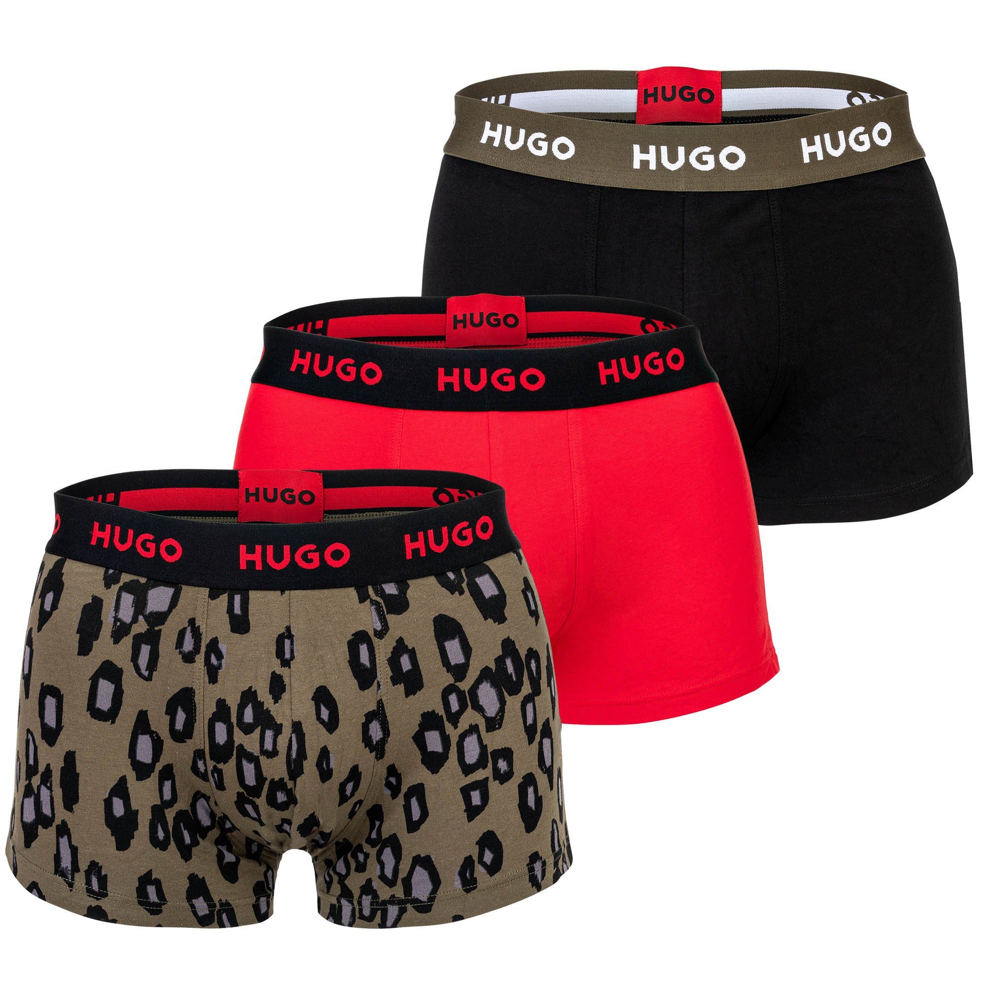 Boxer Herren Boxershort 3er Pack Baumwolle