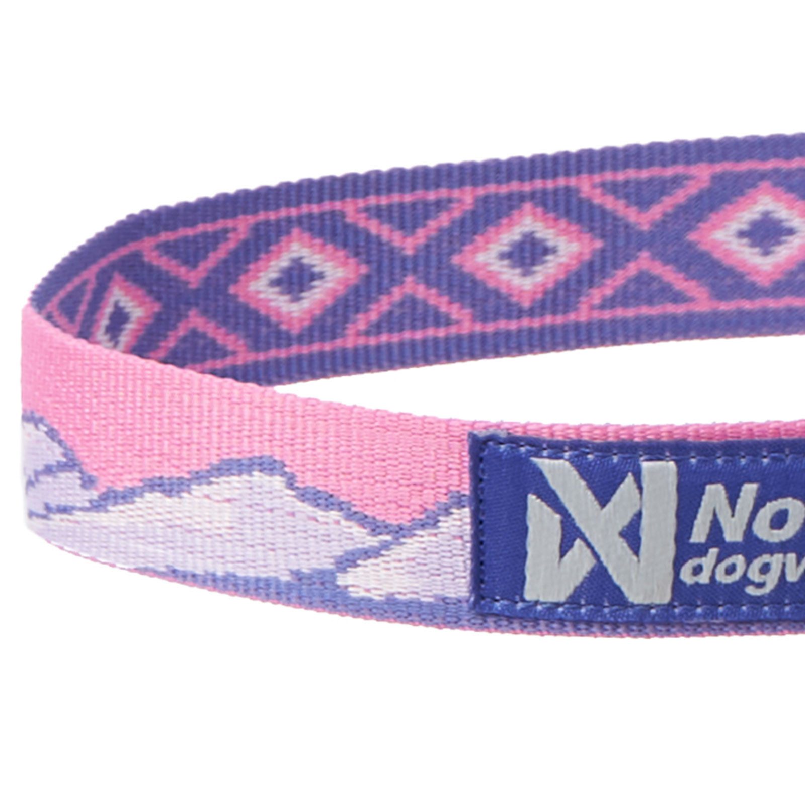 Non-stop dogwear Hunde-Halsband Trail quest collar purple/pink, Polyester, Rachel Pohl - Limited Edition