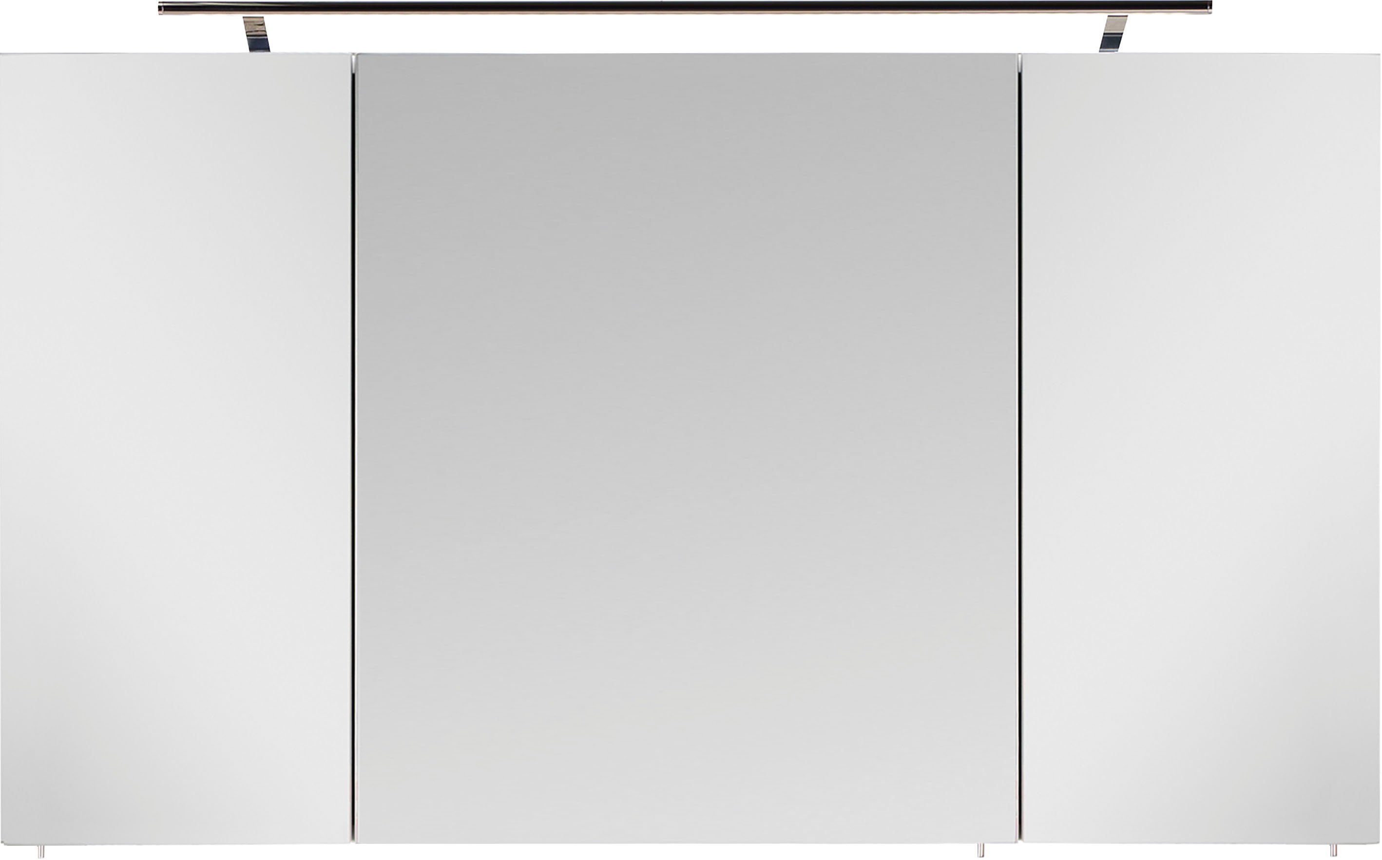 Breite 120 cm Spiegelschrank | 3040, graphit MARLIN kastanie kastanie graphit