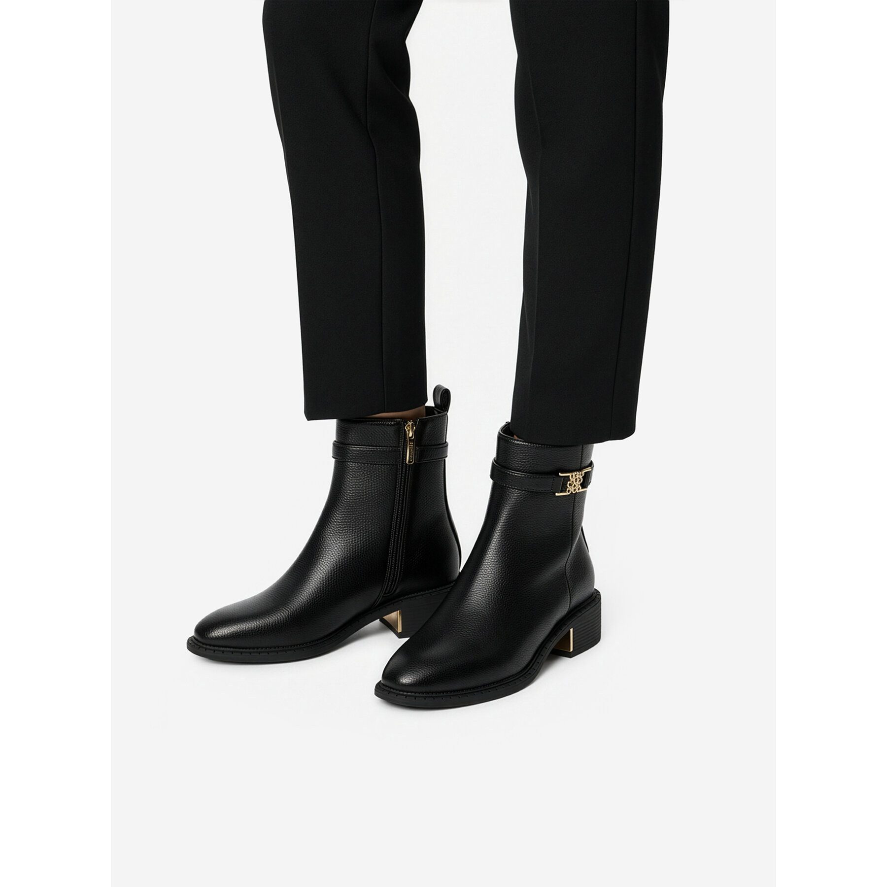 Nine West Nine West Damen Stiefeletten CEO-GAJDA-01 Schwarz Stiefel